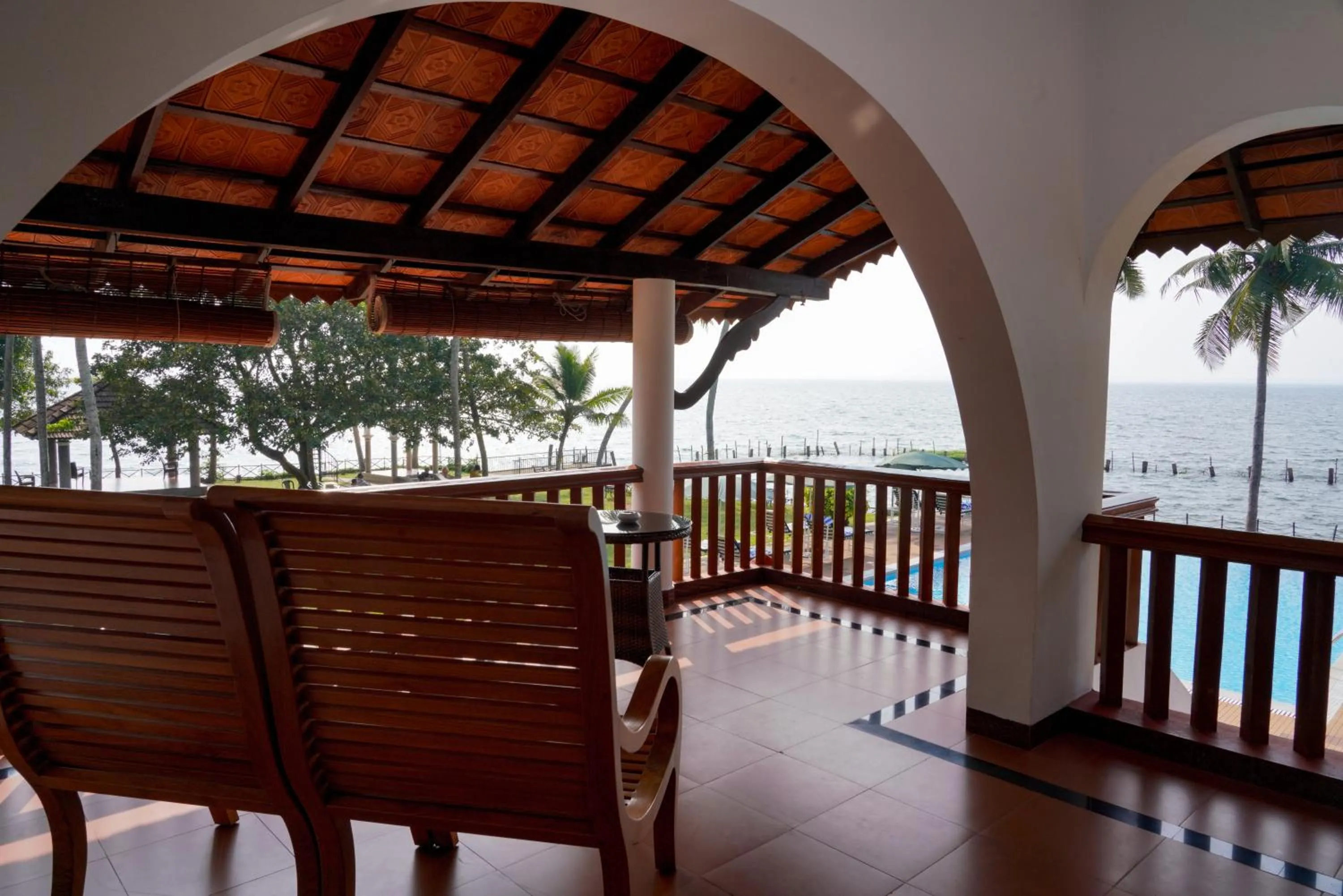 Balcony/Terrace in Backwater Ripples Kumarakom