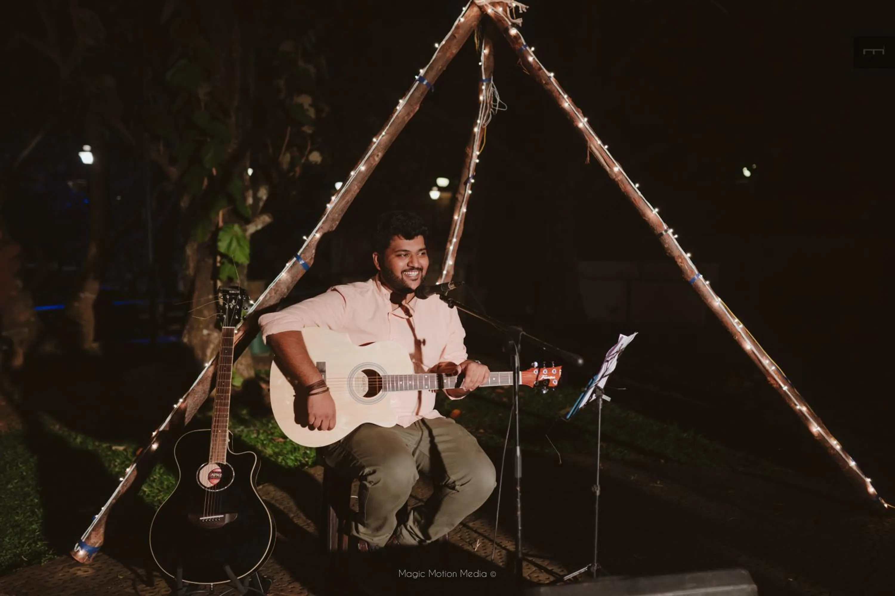 Night in Backwater Ripples Kumarakom