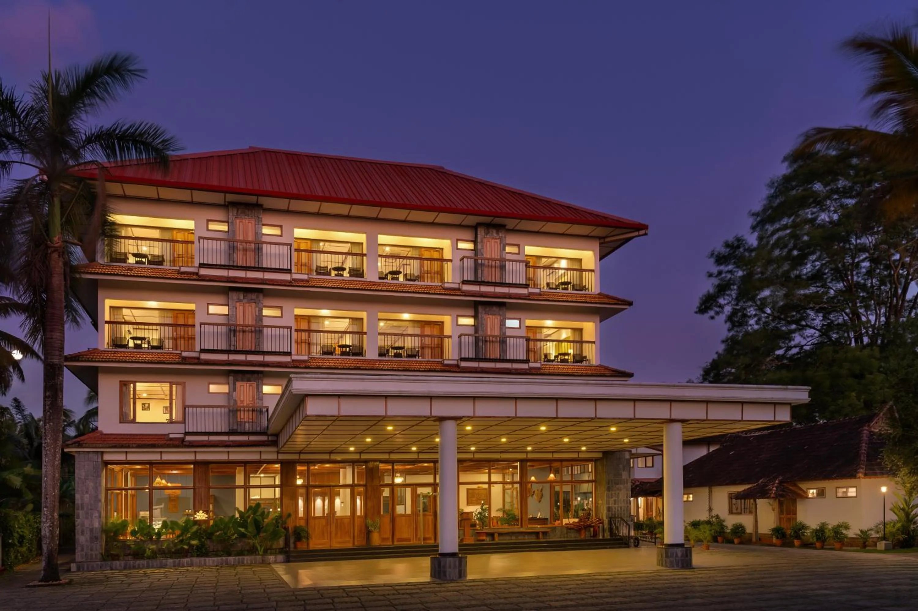 Property building in Backwater Ripples Kumarakom
