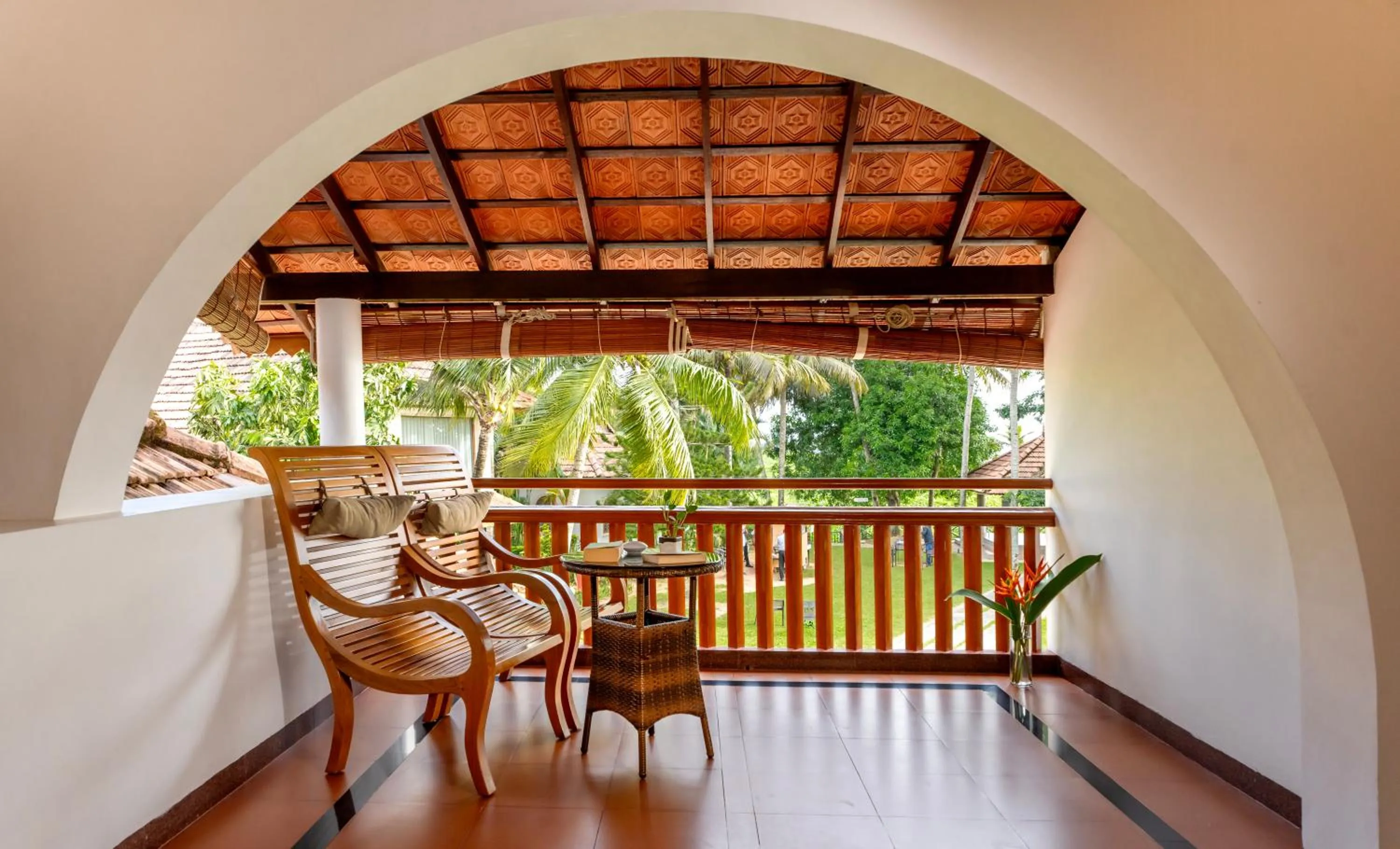 Balcony/Terrace in Backwater Ripples Kumarakom