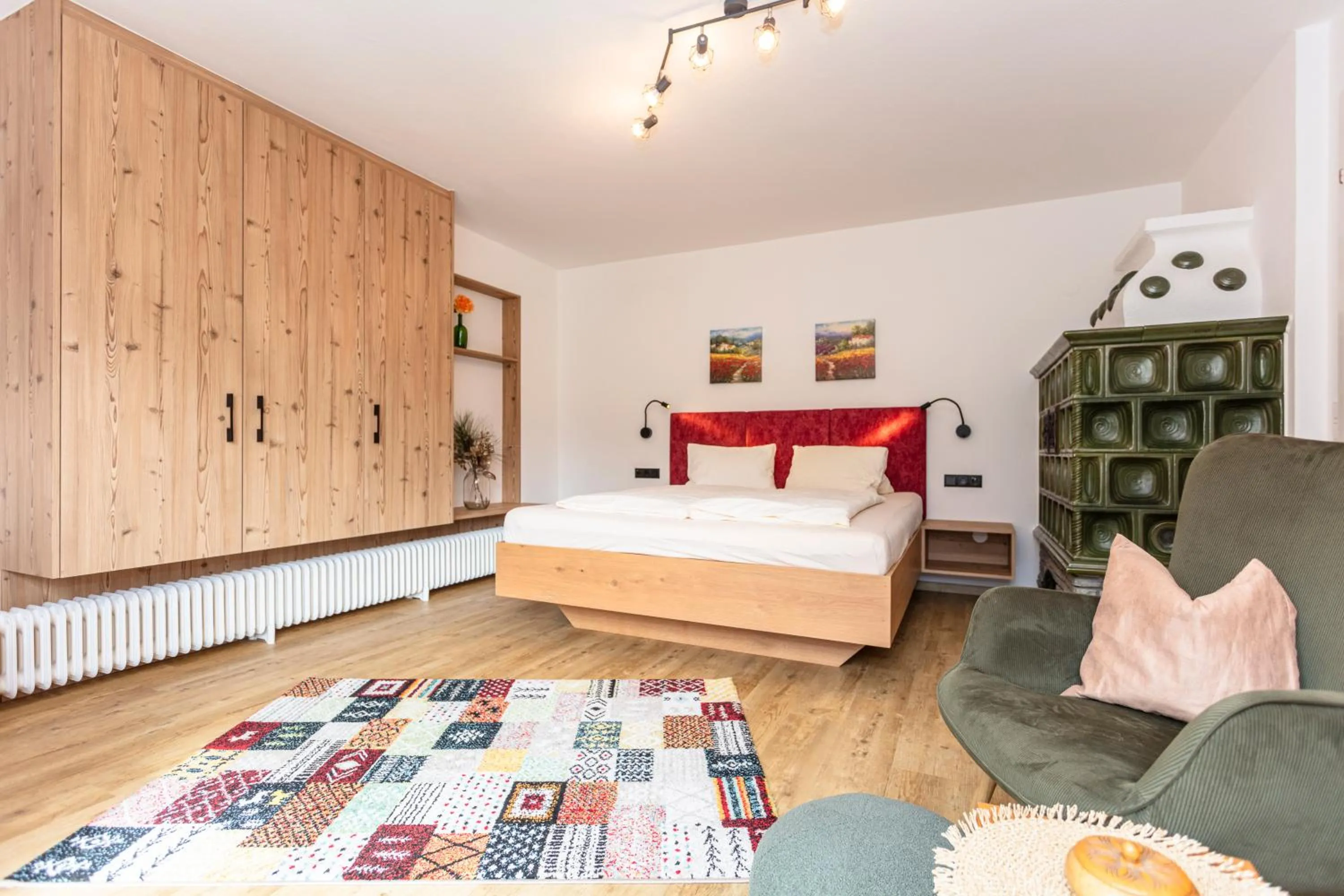 Bed in Hölzl Bed & Breakfast