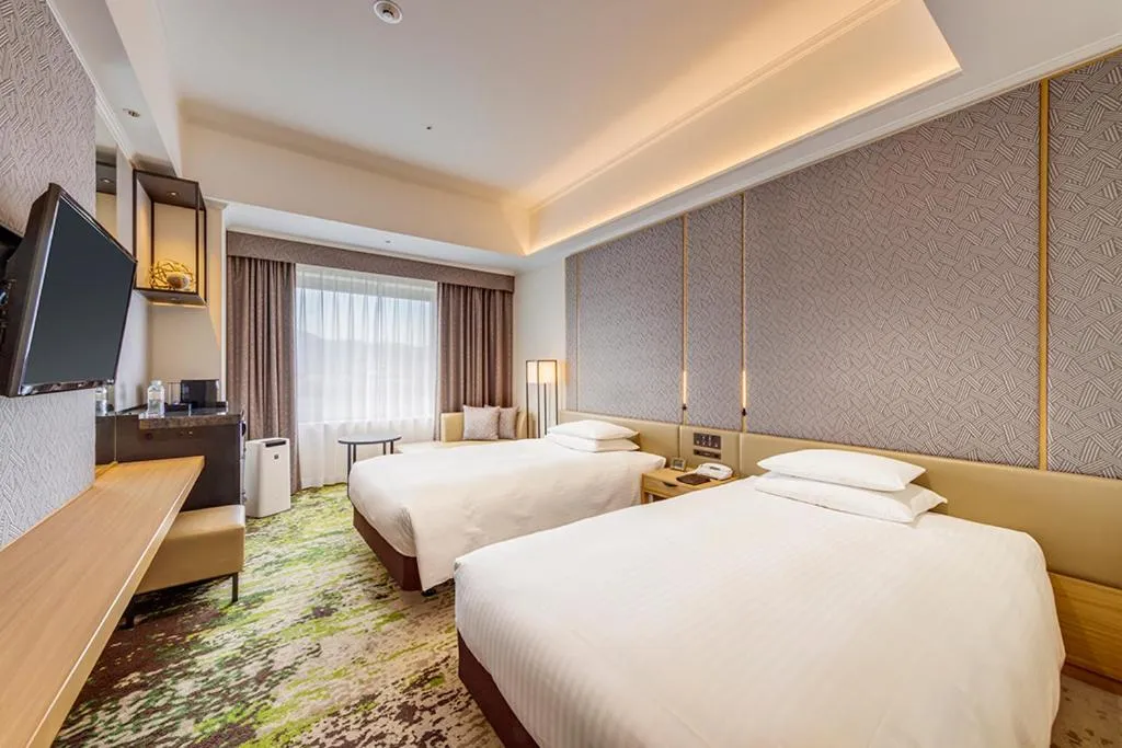 Photo of the whole room, Bed in Hotel Nikko Kumamoto