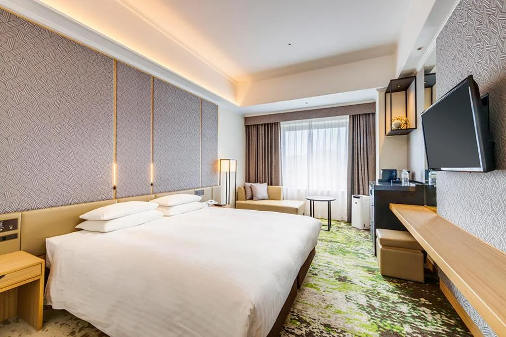 Photo of the whole room, Bed in Hotel Nikko Kumamoto