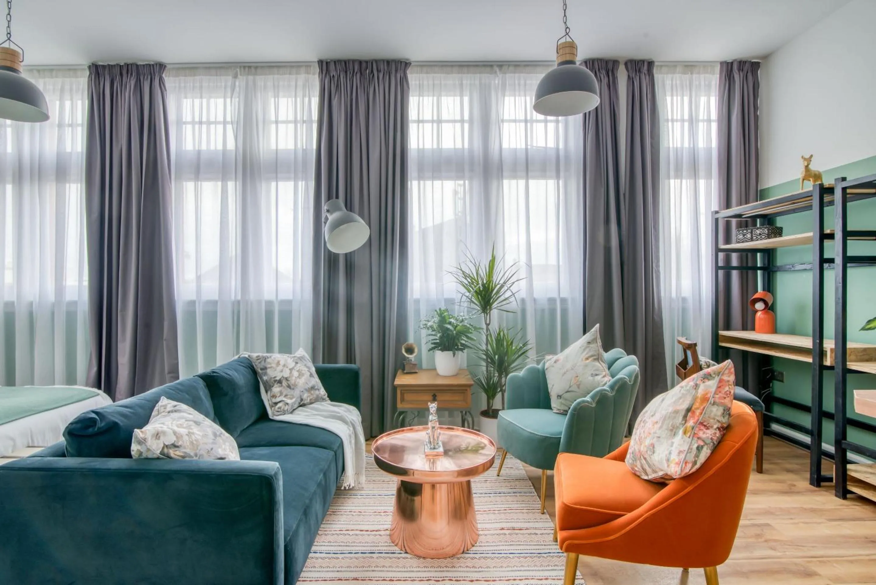 Seating area in PH Hostel Birmingham