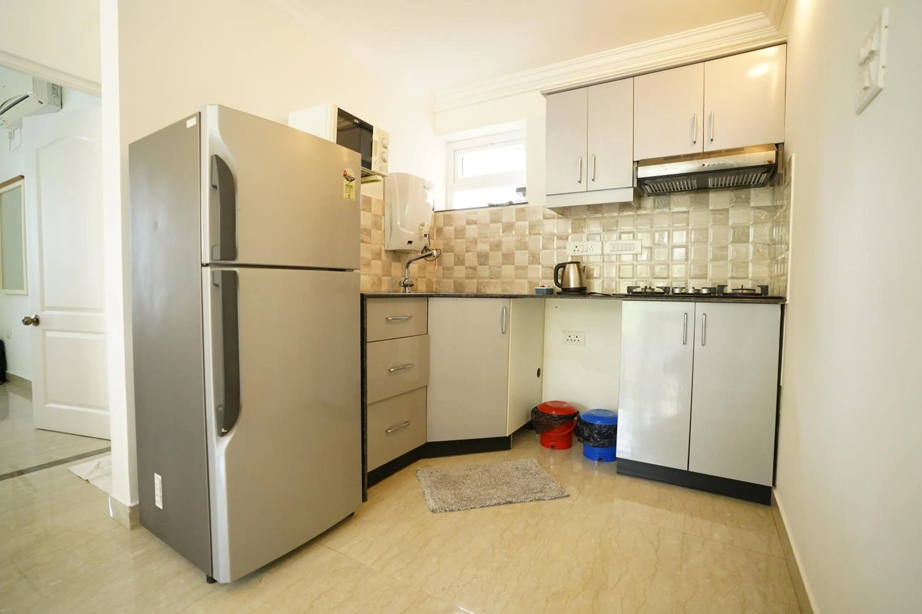 kitchen in Bellagio Rezidencia 1 BHK Service Apartments