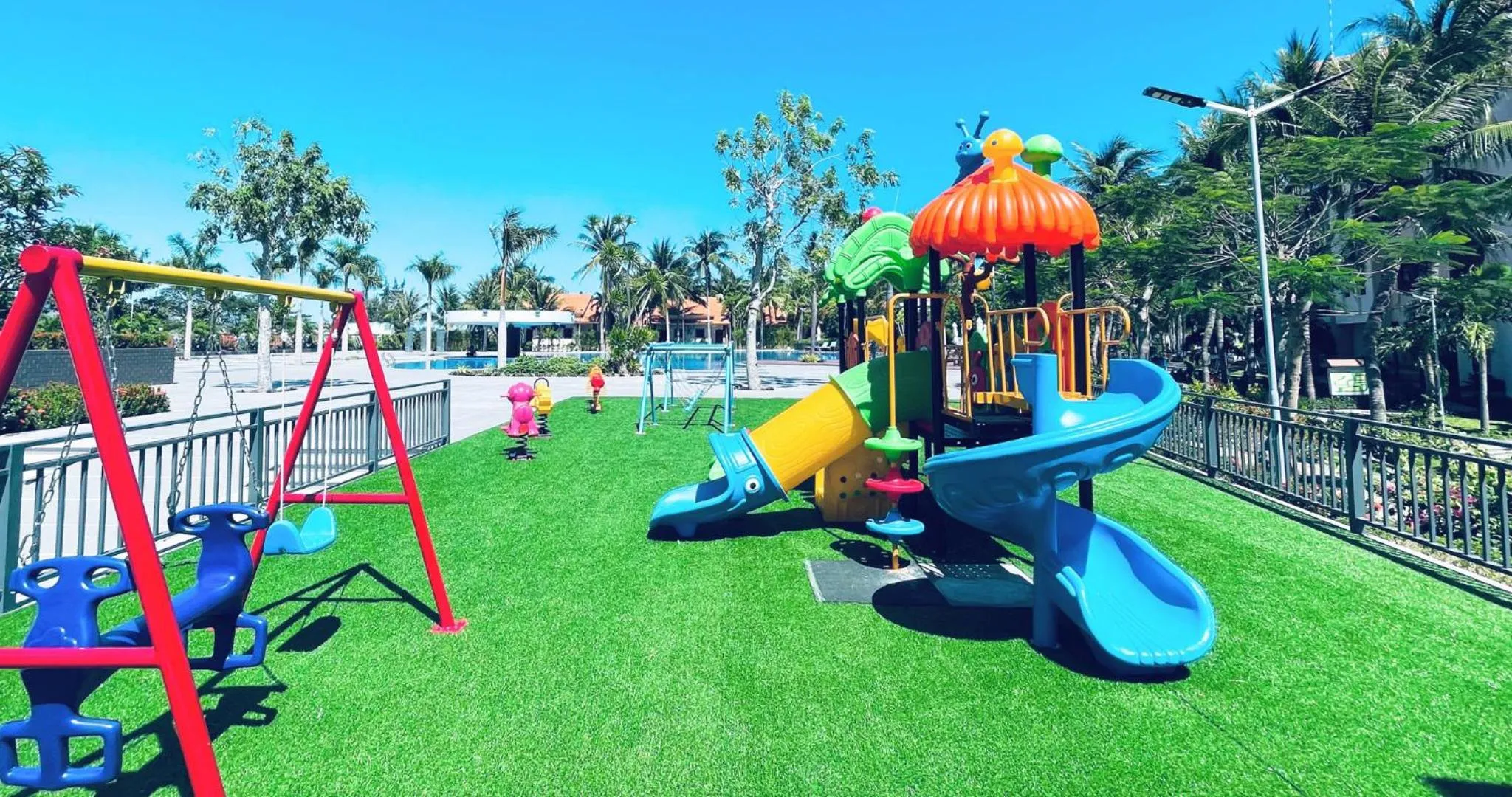 Children play ground in Long Thuan Hotel & Resort