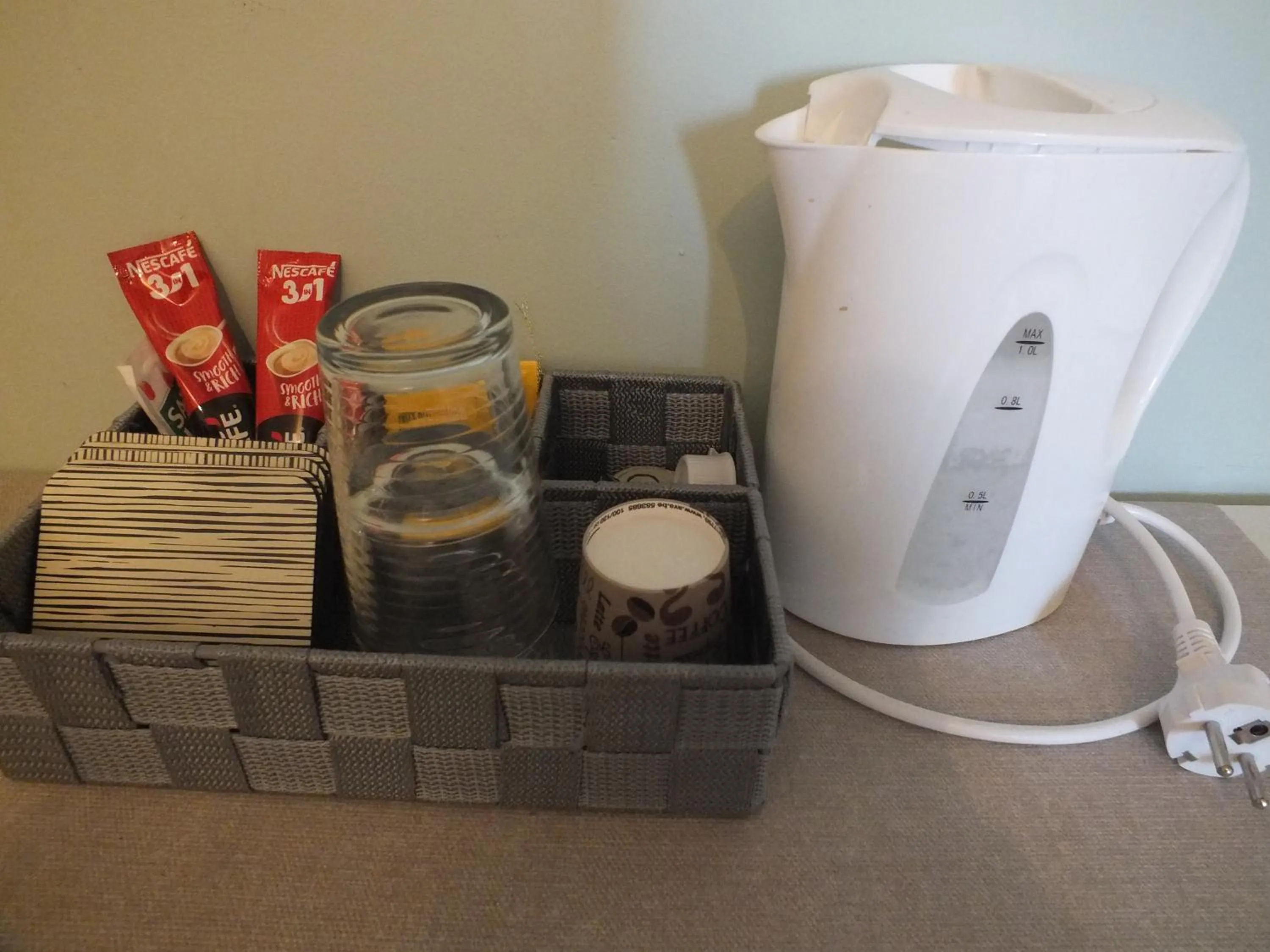 Coffee/tea facilities in B&B Le Club de la Source