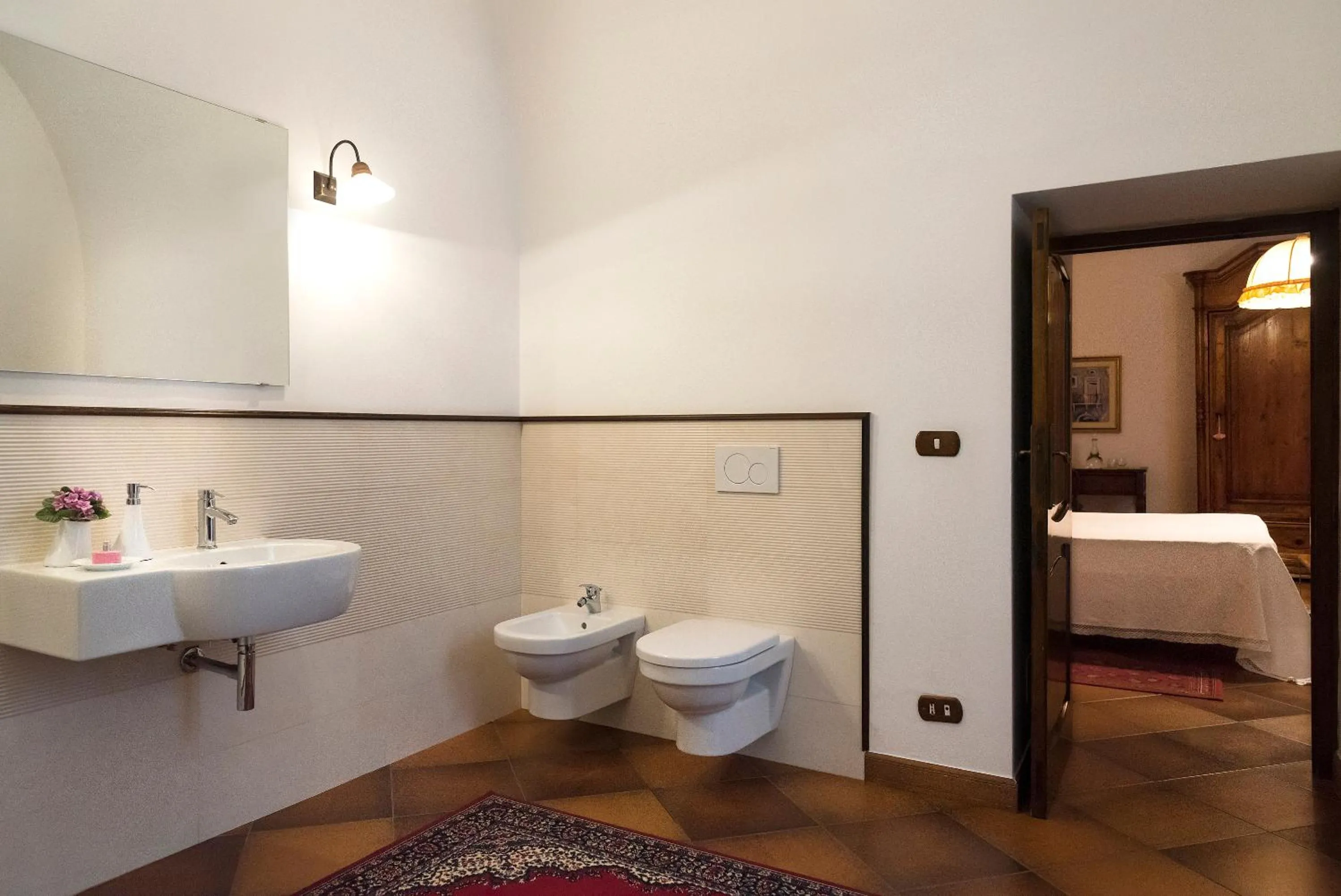 Bathroom in Malandrì B&B