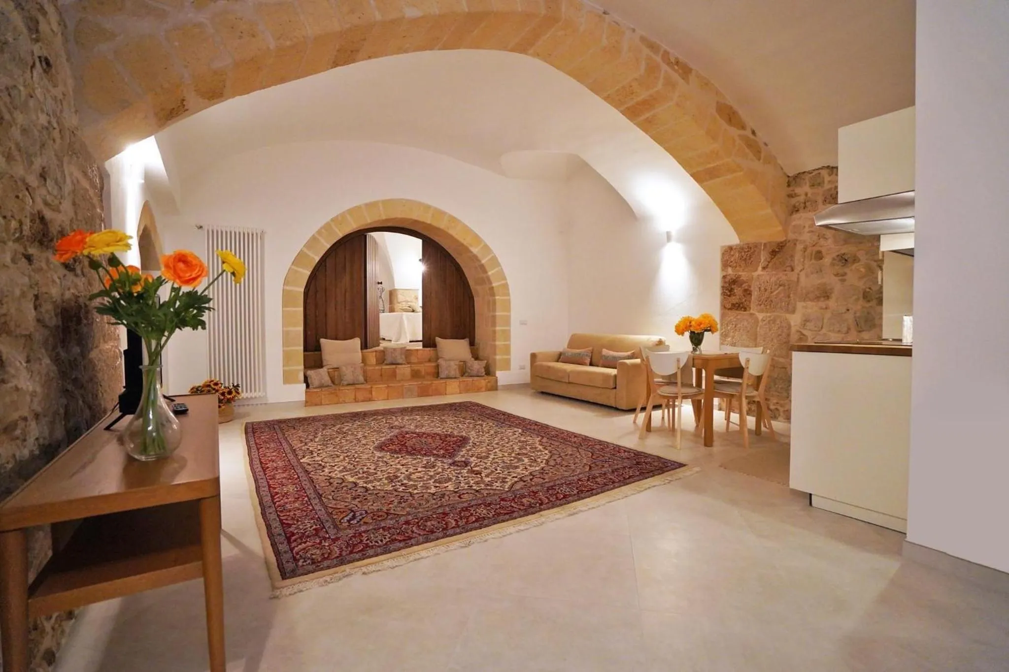 Living room in Malandrì B&B