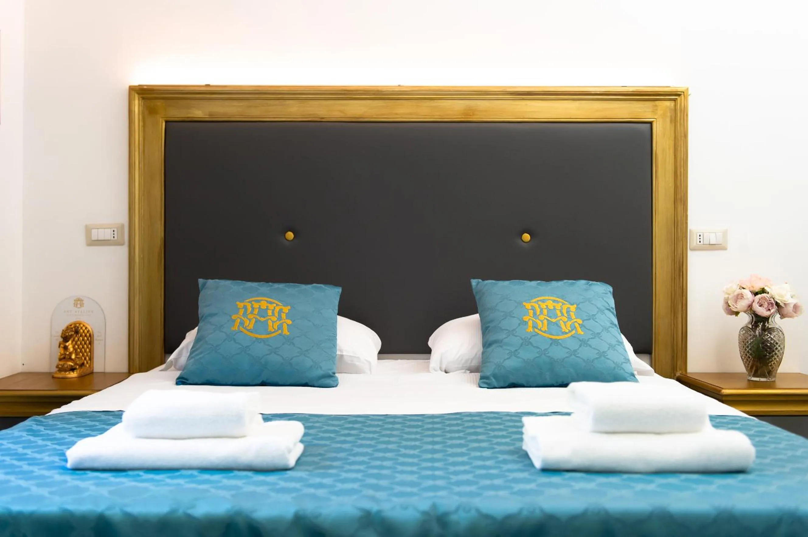 Bed in Art Atelier Borgo