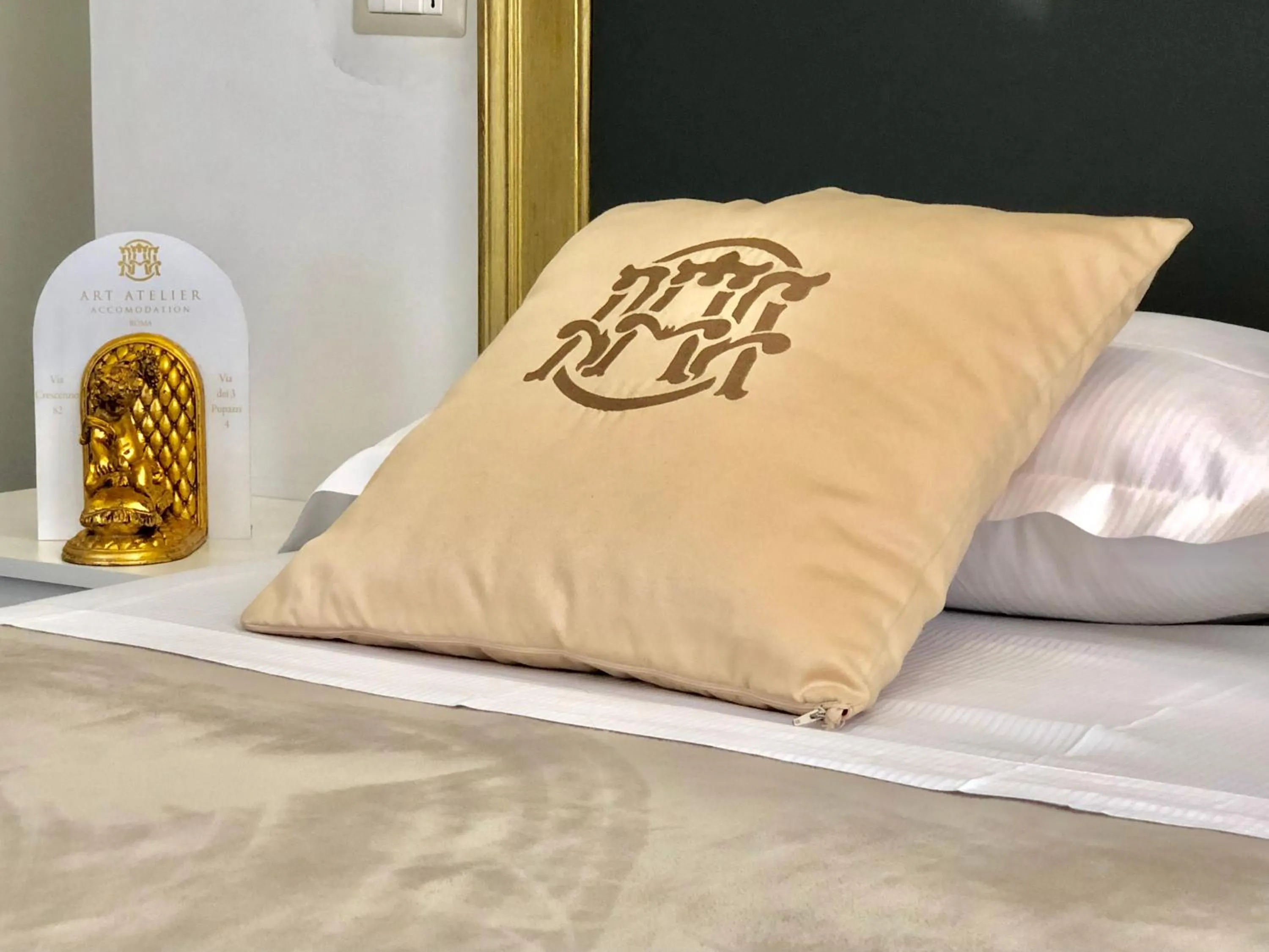 Bedroom, Bed in Art Atelier Borgo