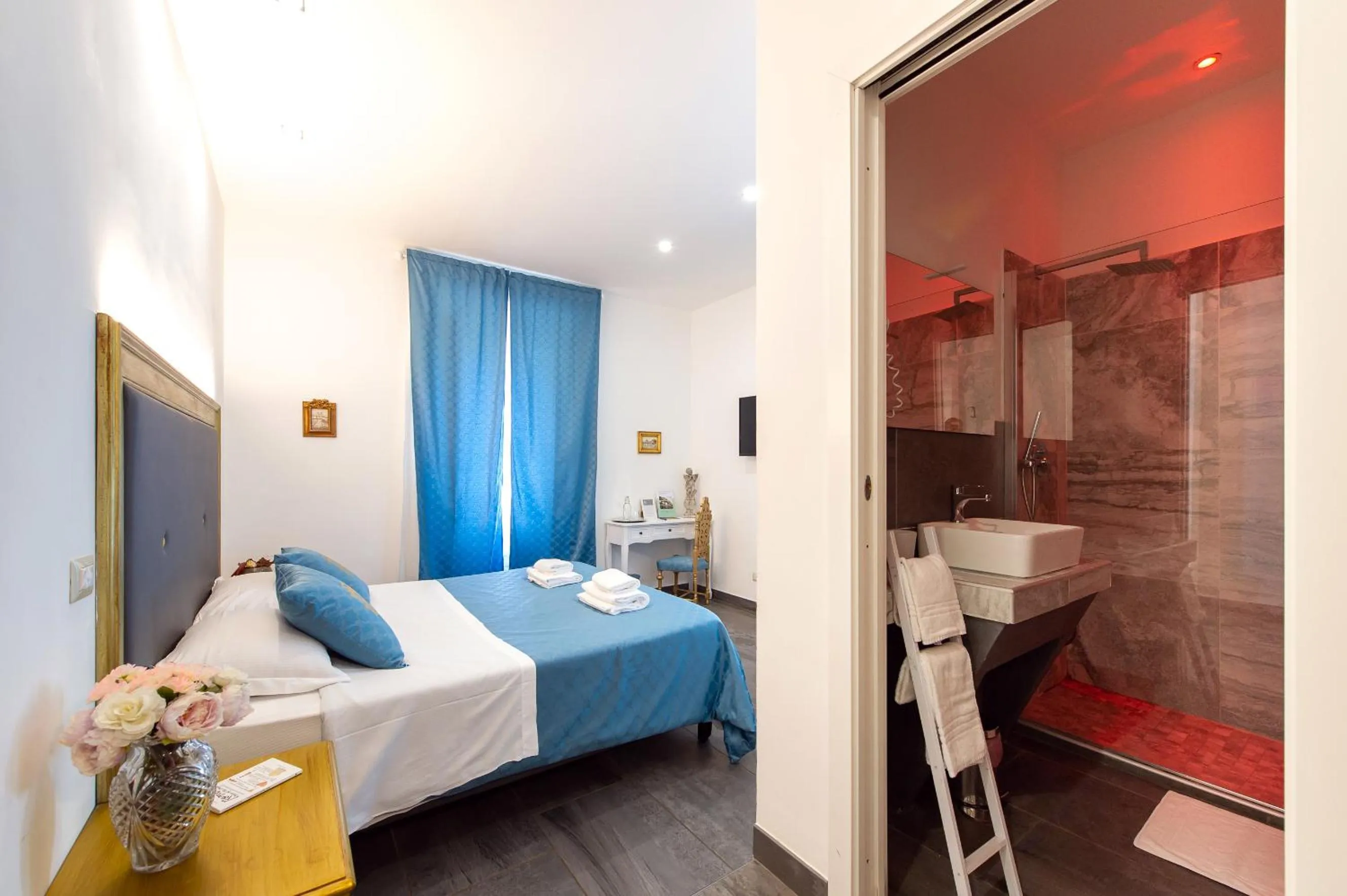 Bed in Art Atelier Borgo