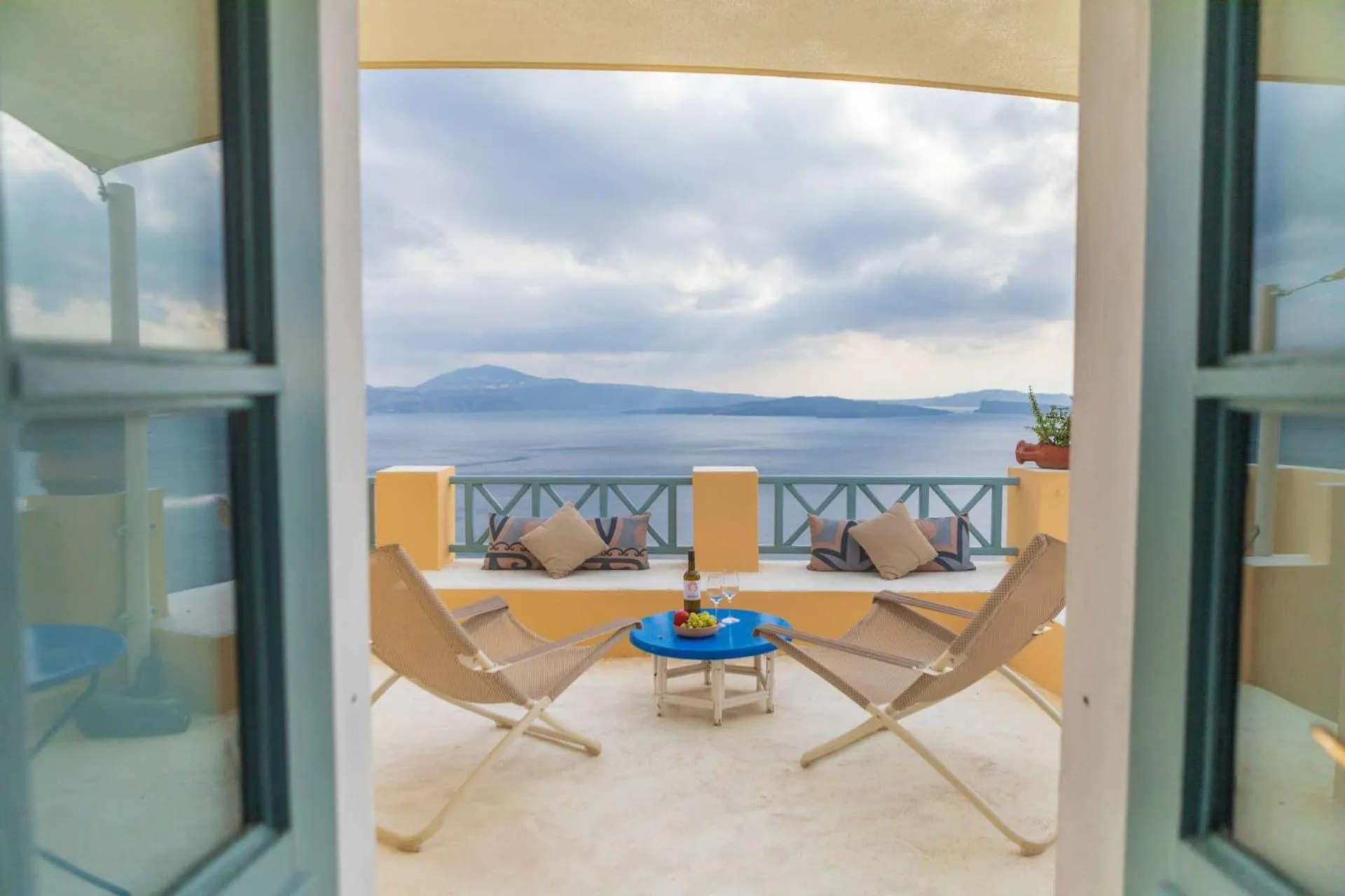 Patio in Zoe Aegeas Traditional houses