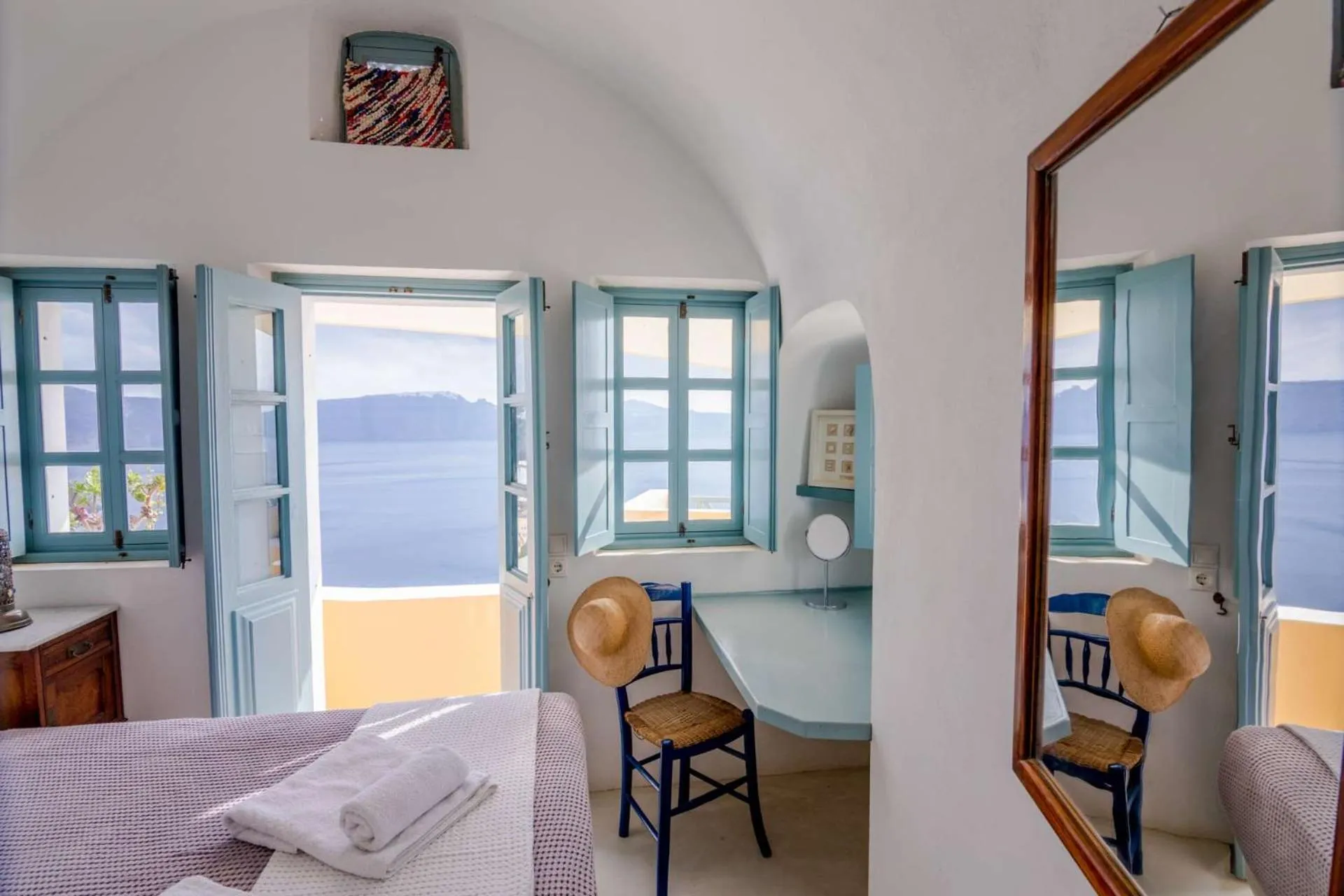 Bed in Zoe Aegeas Traditional houses