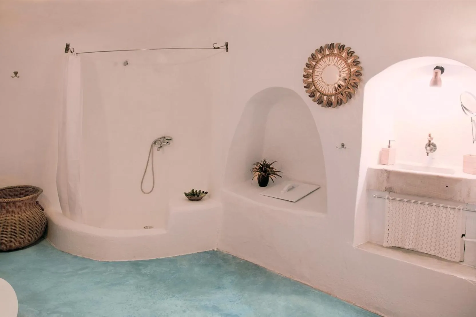 Shower in Zoe Aegeas Traditional houses