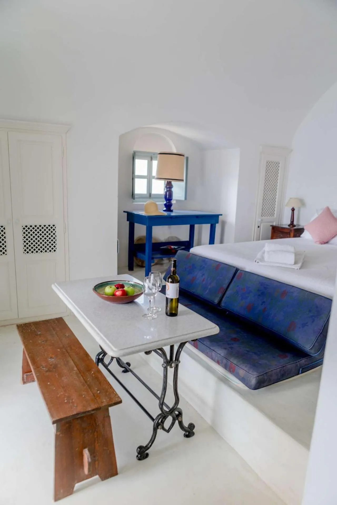 Bed in Zoe Aegeas Traditional houses