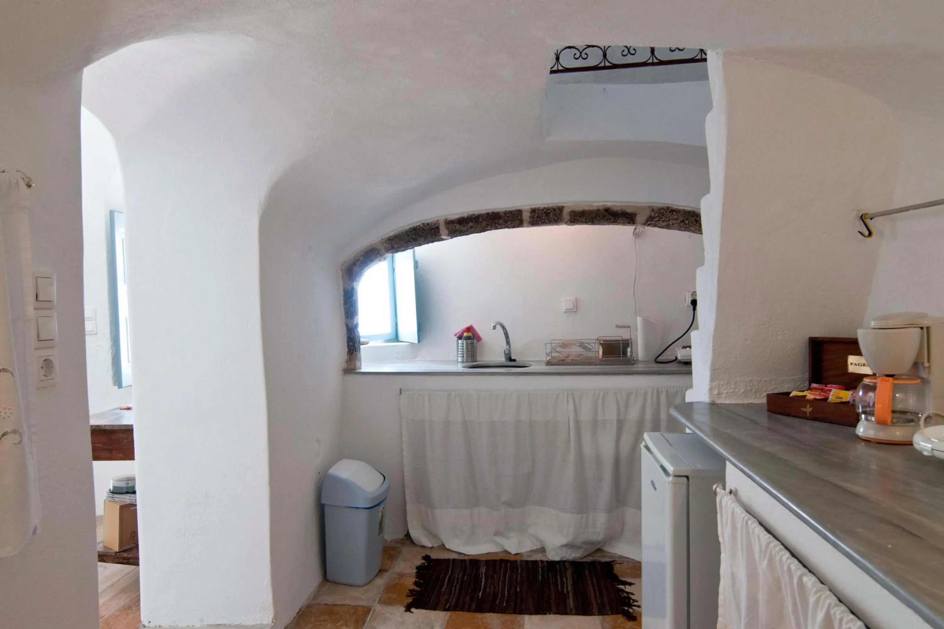 Kitchen or kitchenette in Zoe Aegeas Traditional houses