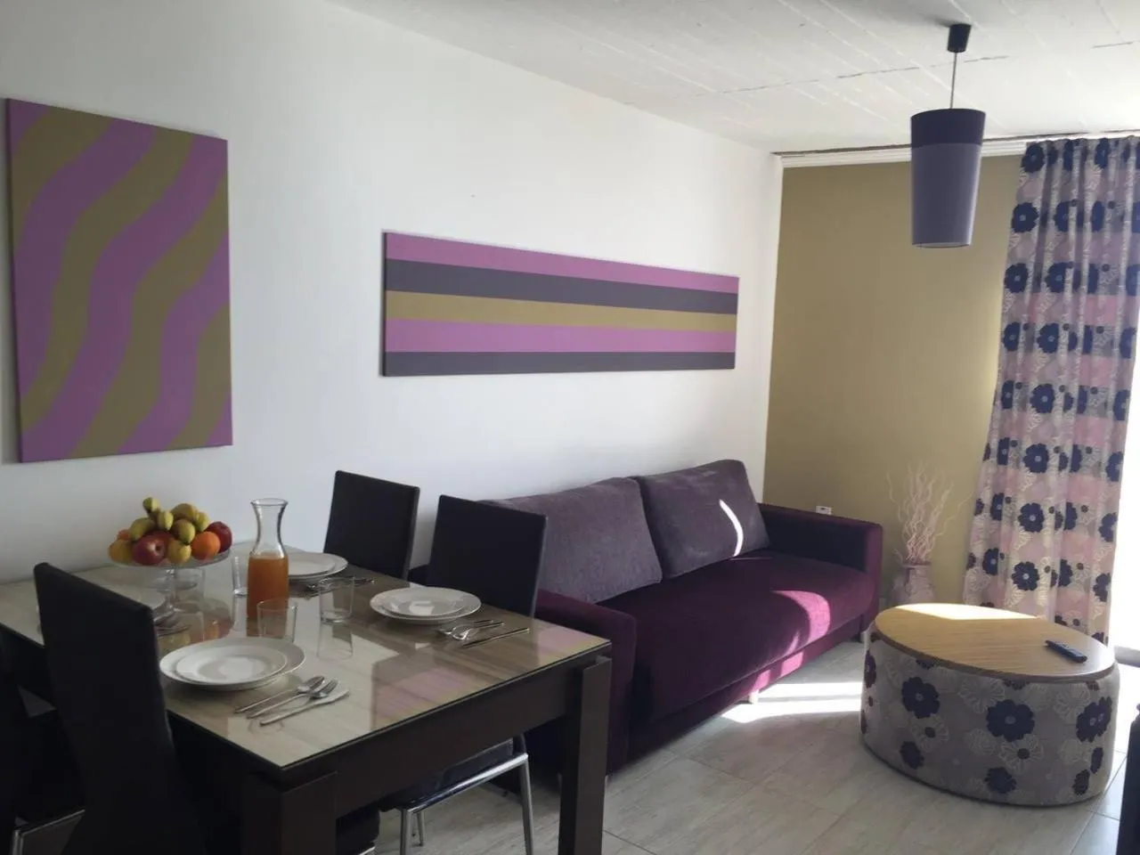 Seating area in Agrino Hotel Apartments