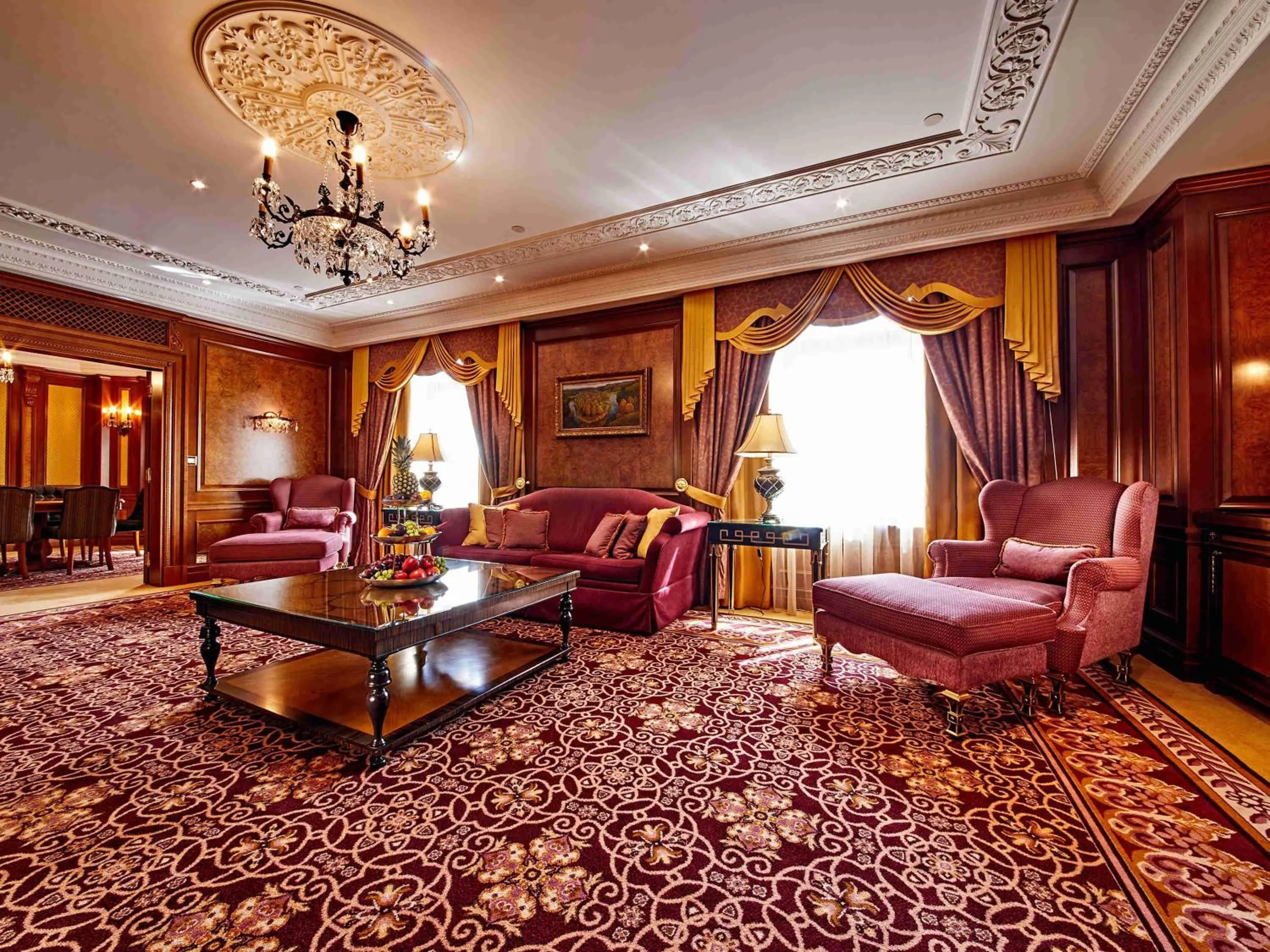 Photo of the whole room in Fairmont Grand Hotel Kyiv