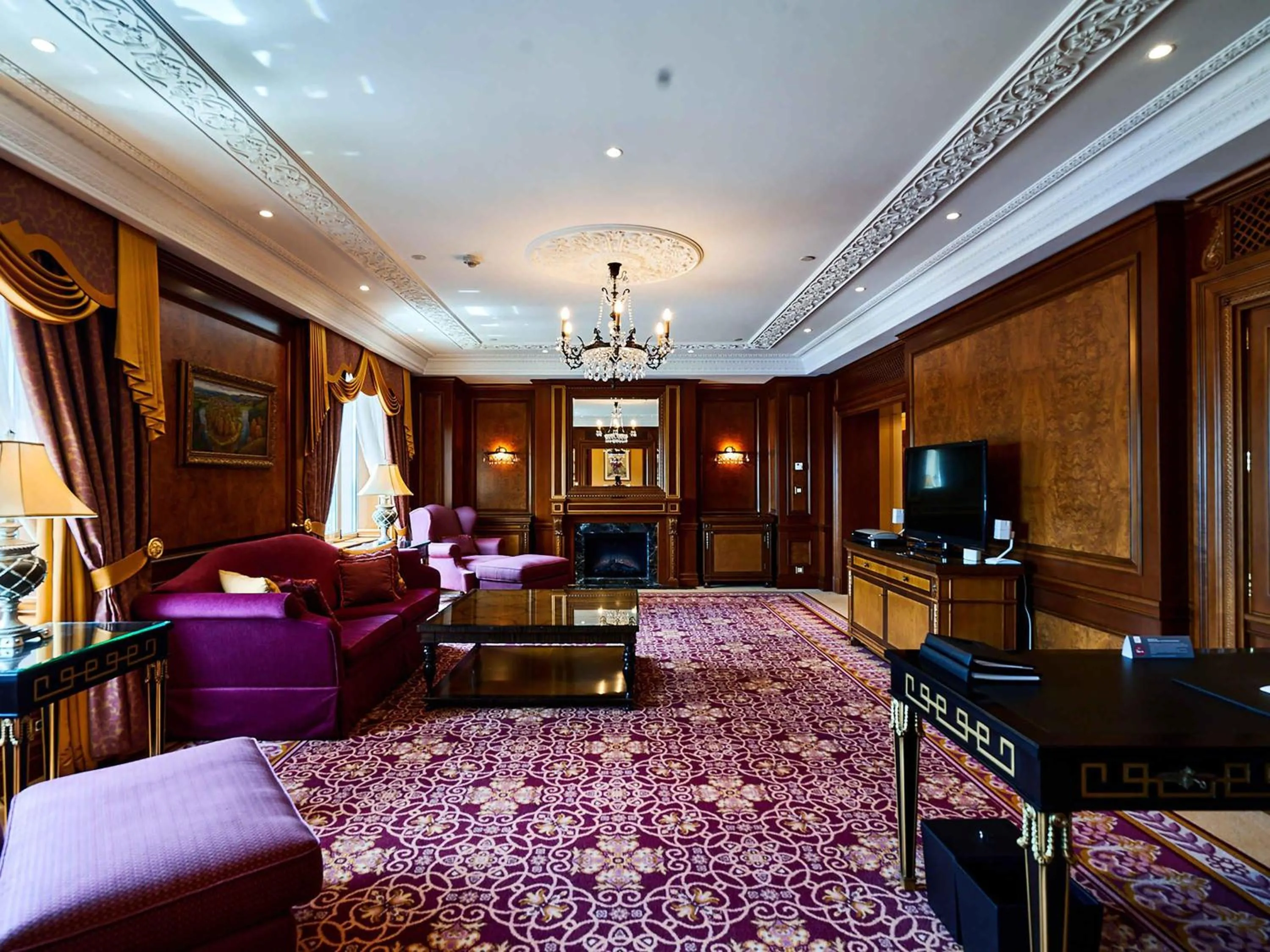 Bedroom in Fairmont Grand Hotel Kyiv