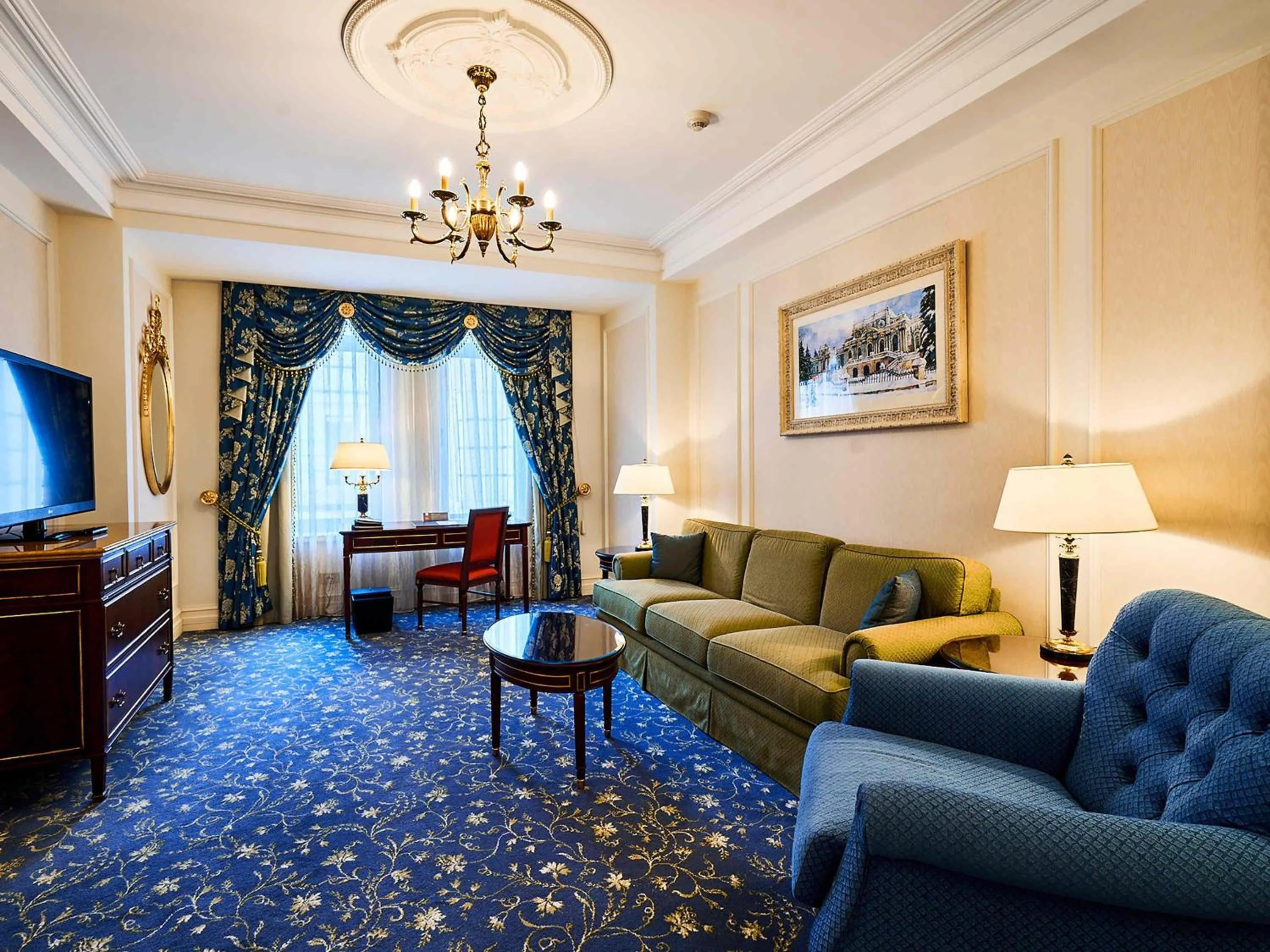 Bedroom in Fairmont Grand Hotel Kyiv