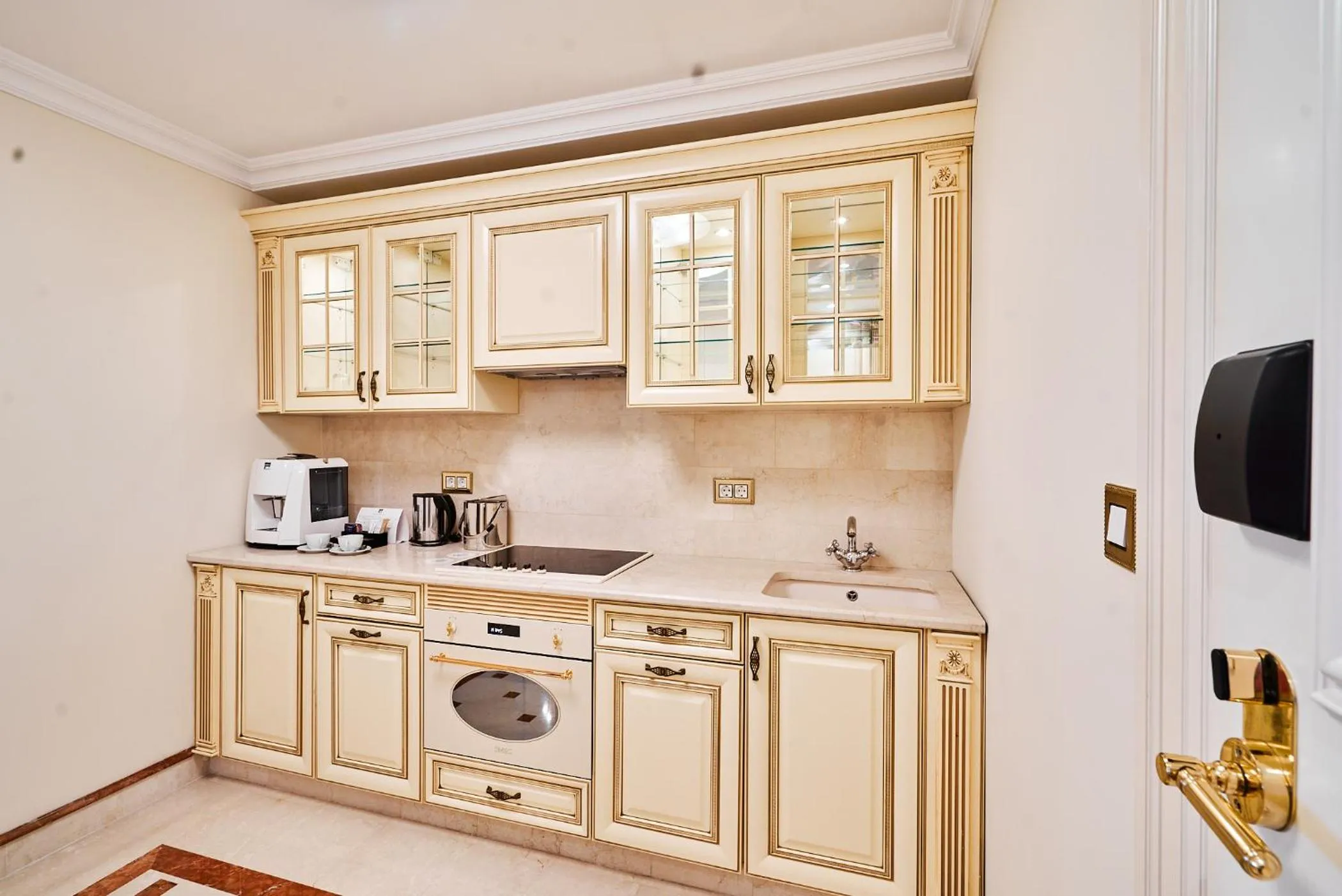 kitchen in Fairmont Grand Hotel Kyiv