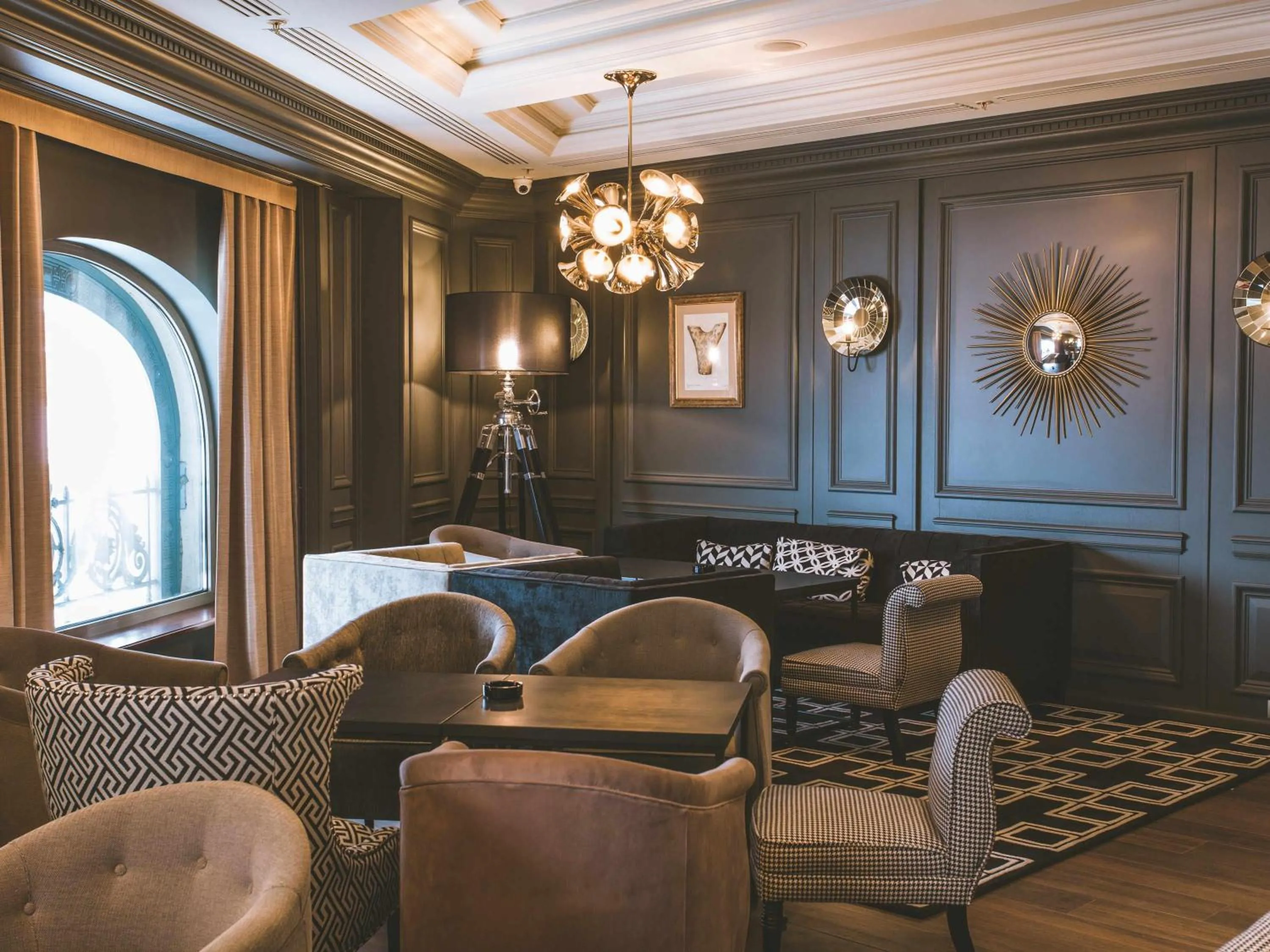Lounge or bar in Fairmont Grand Hotel Kyiv