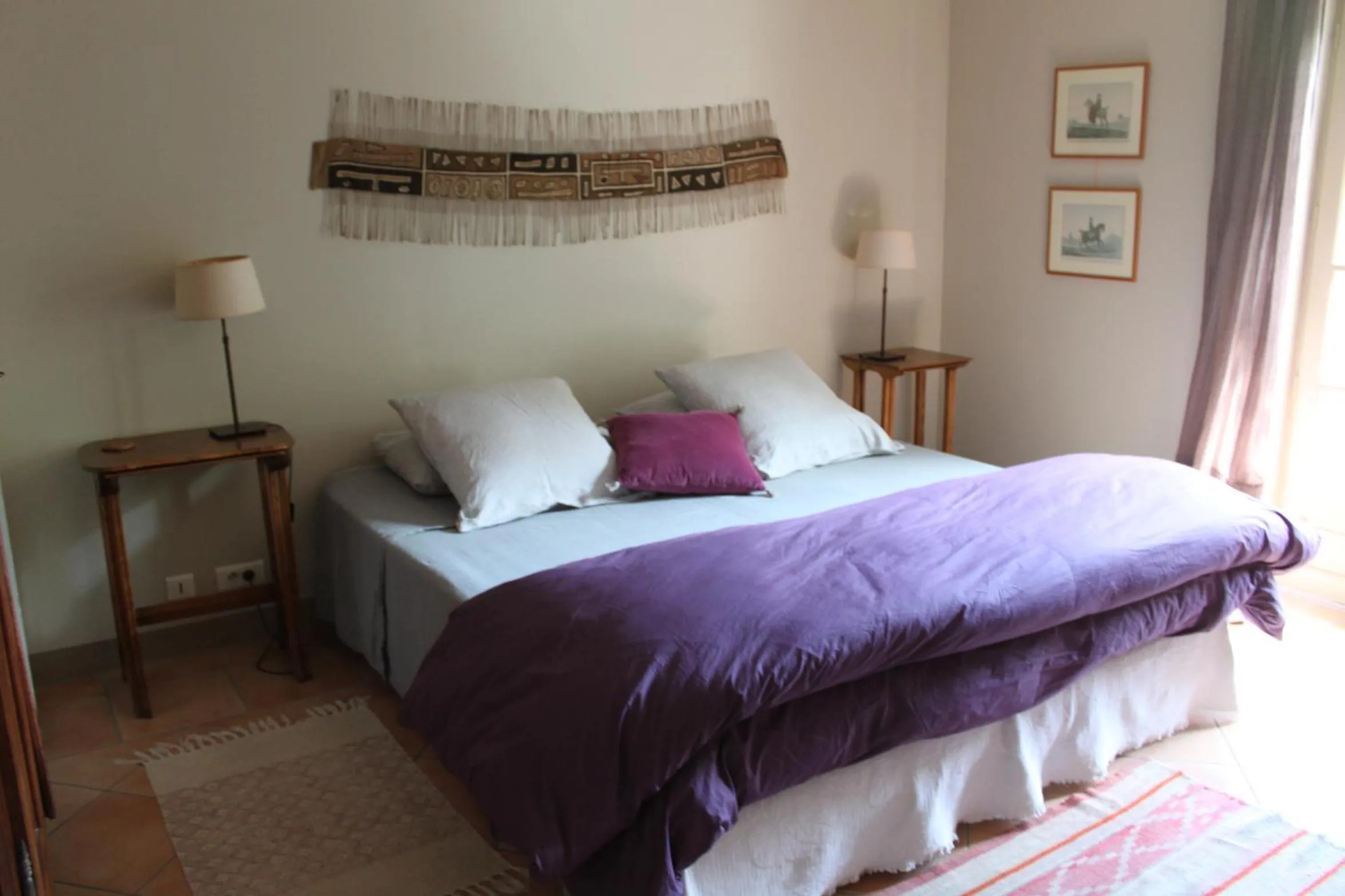 Bedroom, Bed in Domaine de Manteau-Bleu