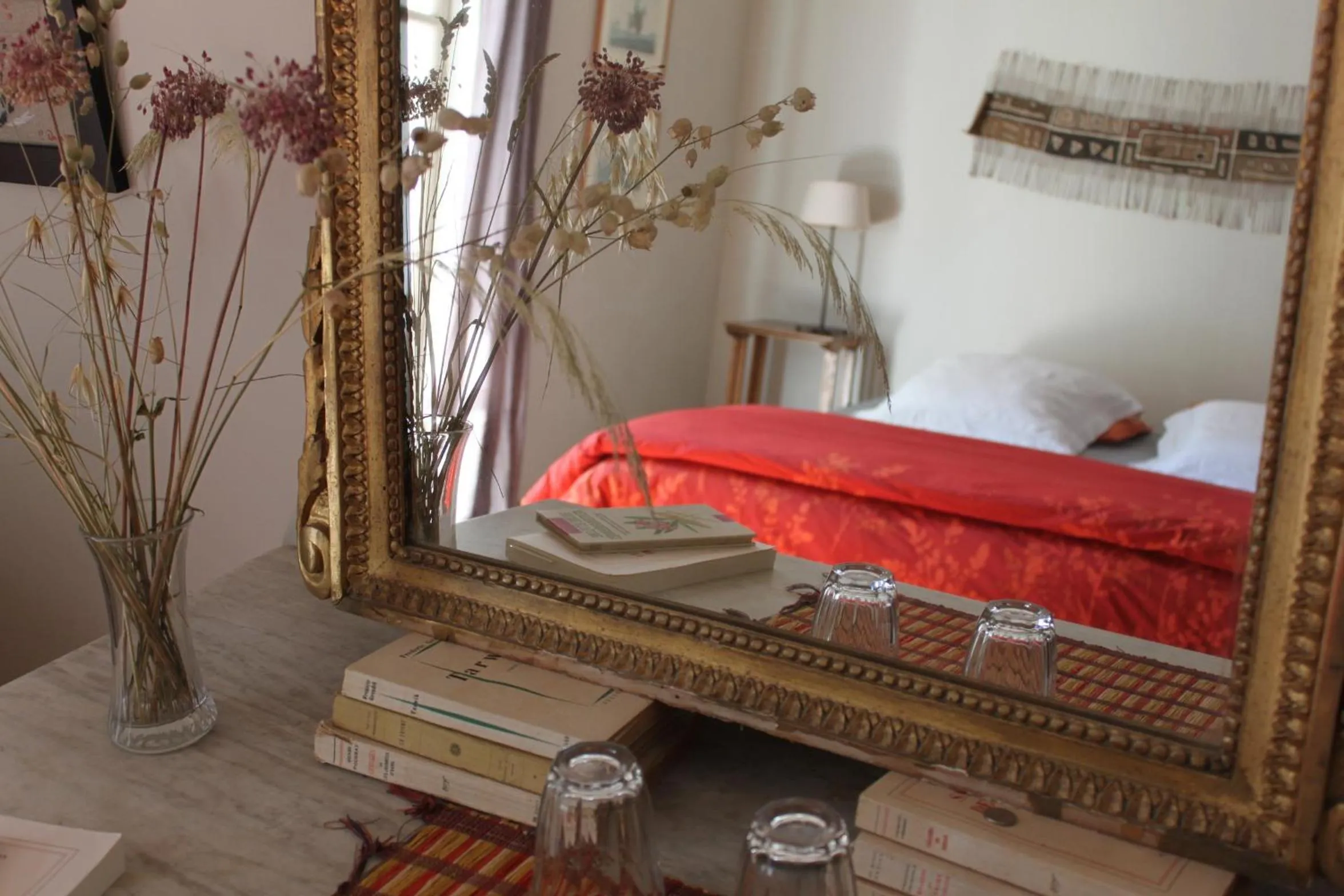 Bedroom, Bed in Domaine de Manteau-Bleu