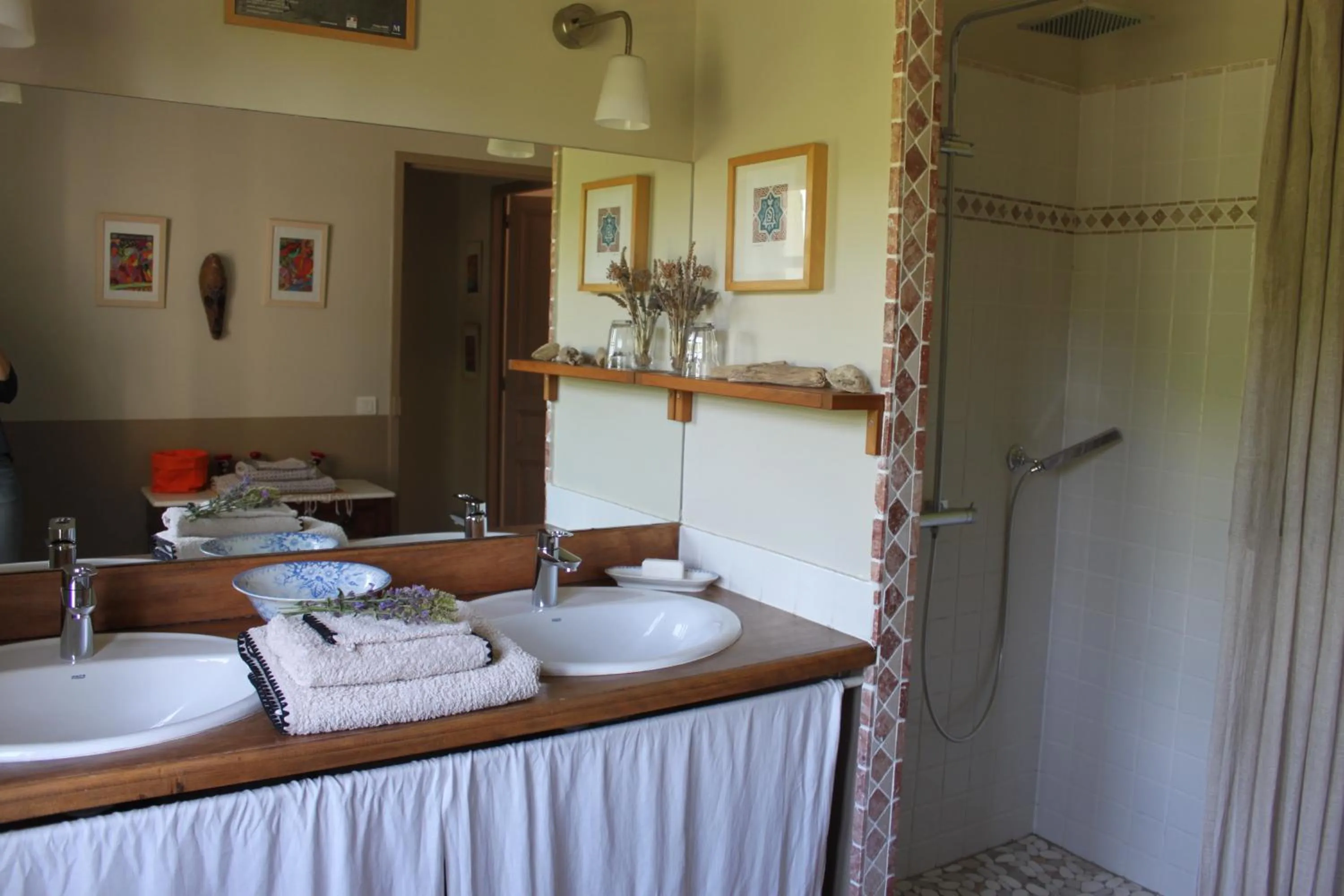 Bathroom in Domaine de Manteau-Bleu