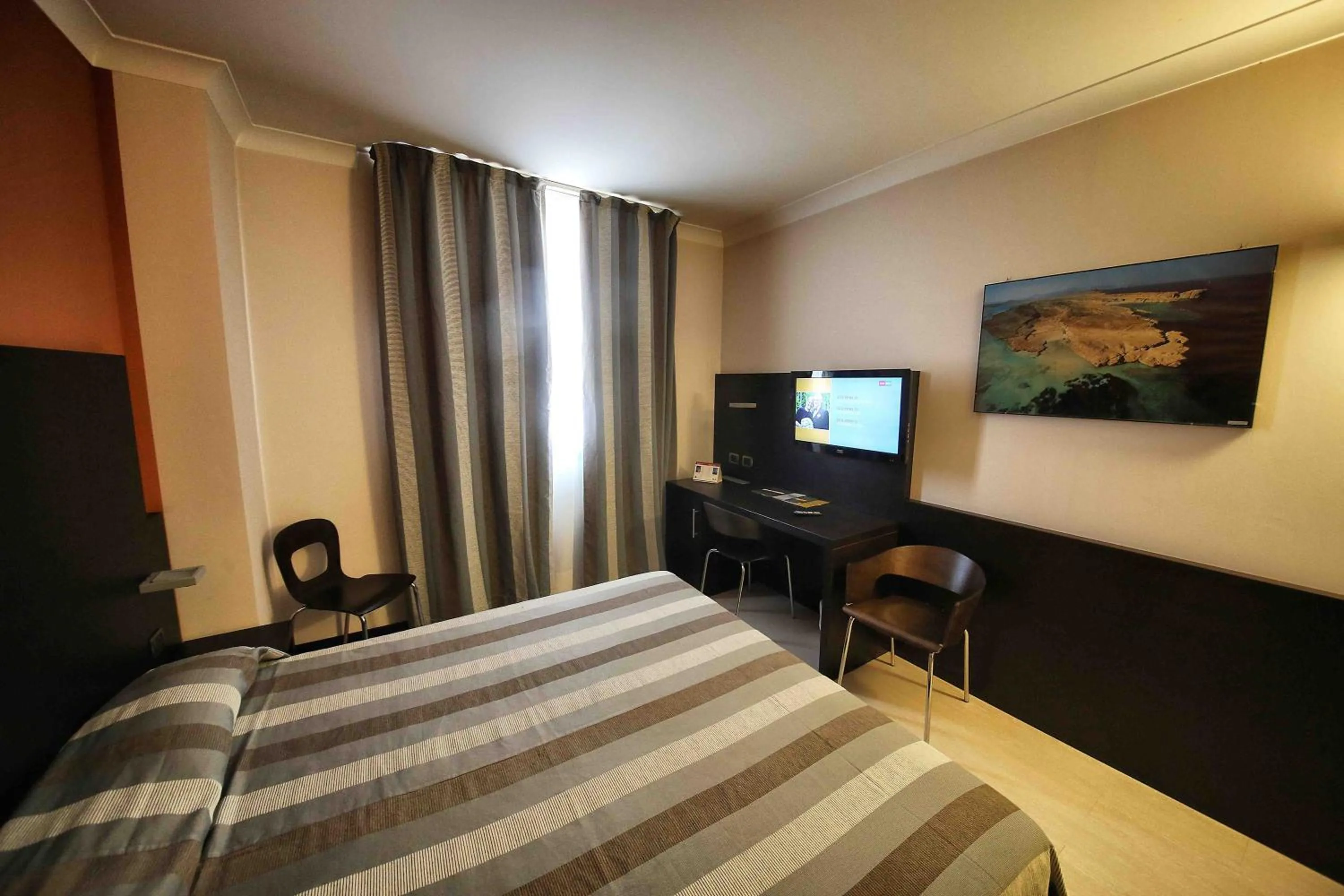 Bed in Vercelli Palace Hotel