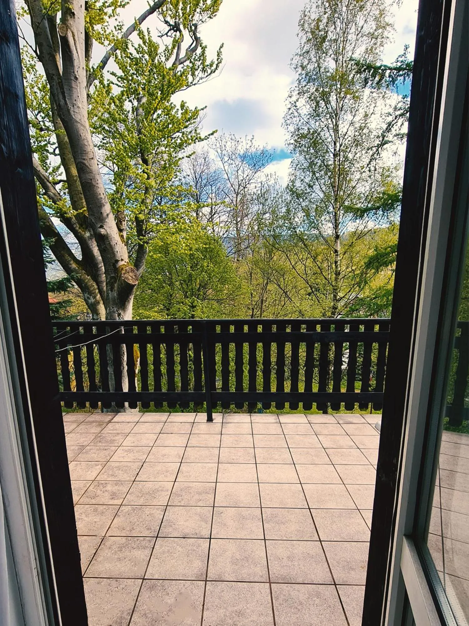 Balcony/Terrace in Stokrotka Natura Tour