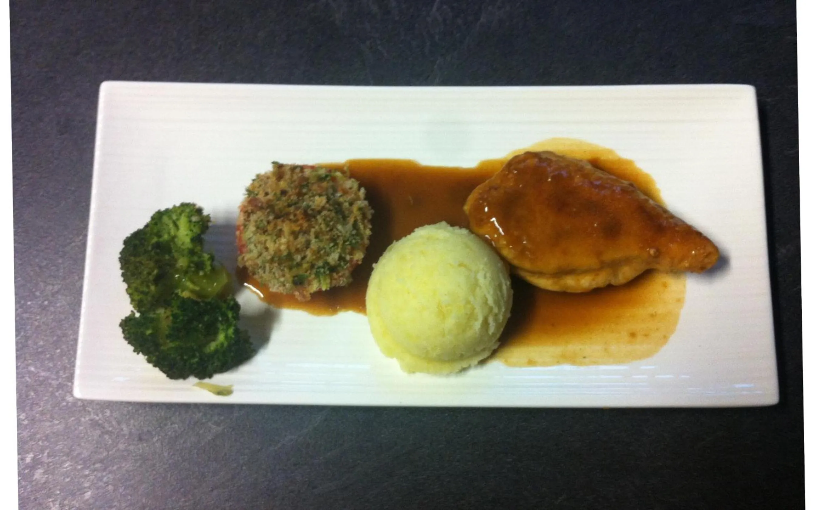 Food close-up in Chambre d'hôtes du Moulin de Landonvillers