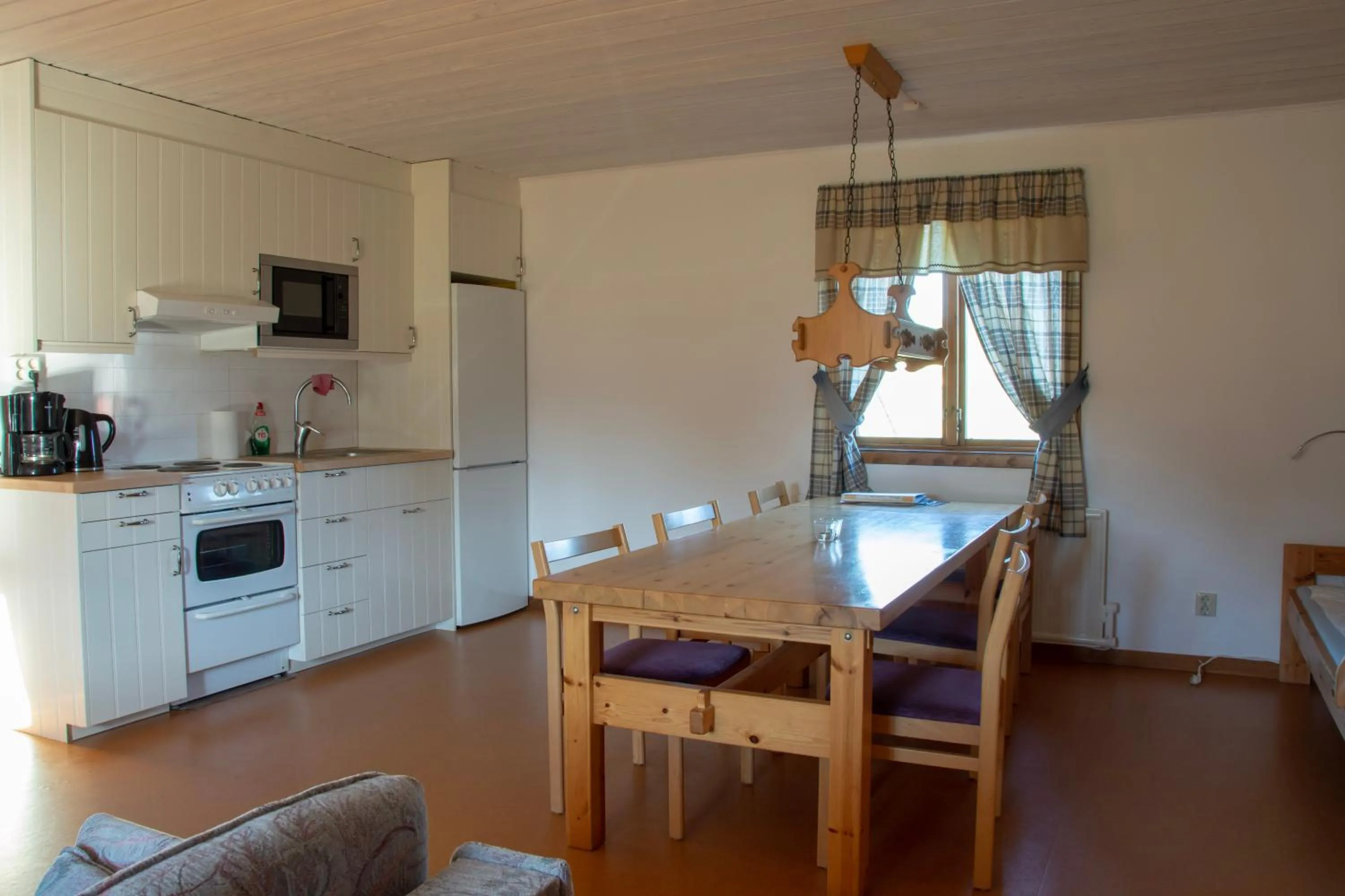 Kitchen or kitchenette in Älvdalens Camping