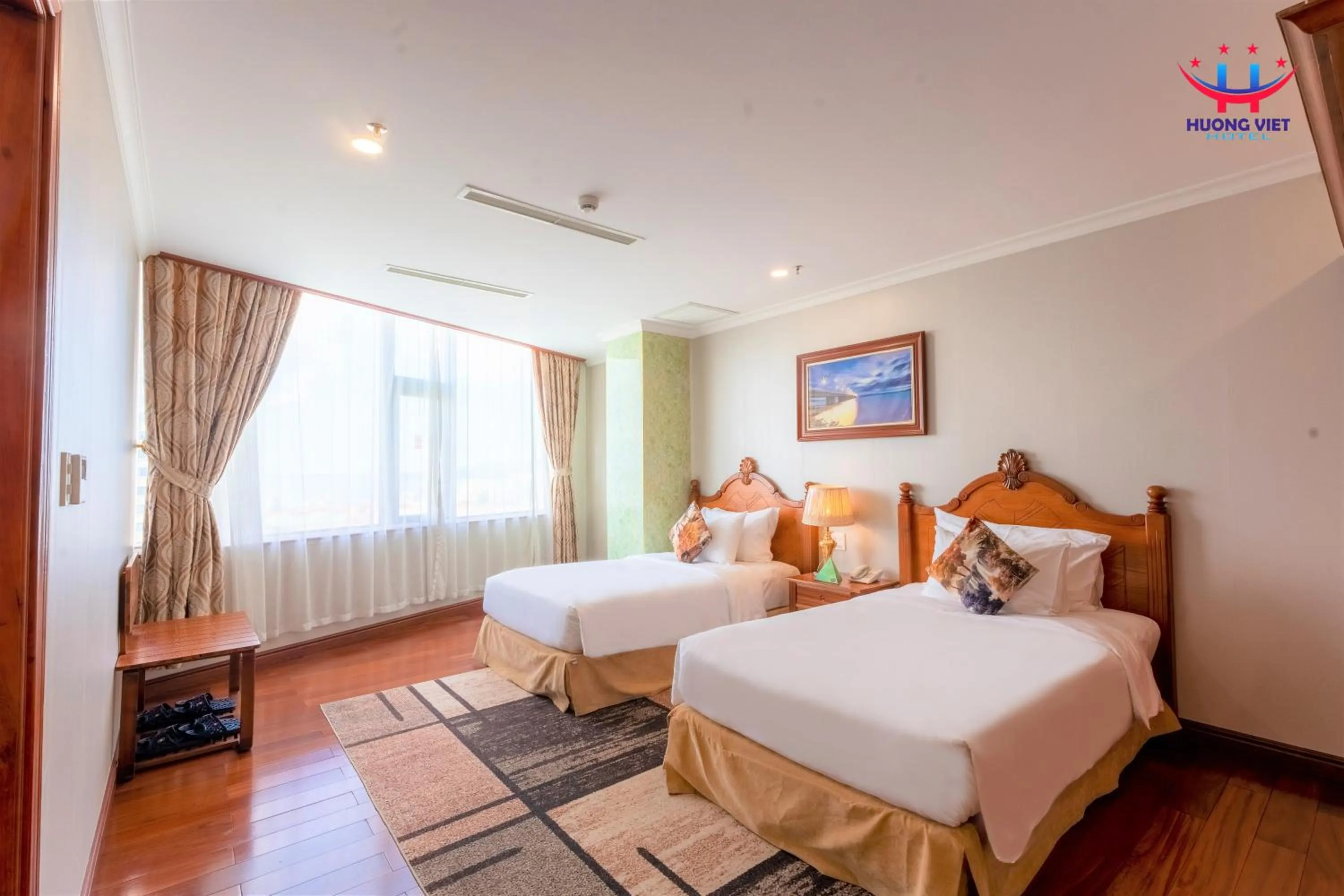 Bedroom, Bed in Huong Viet Hotel Quy Nhon - Beachfront