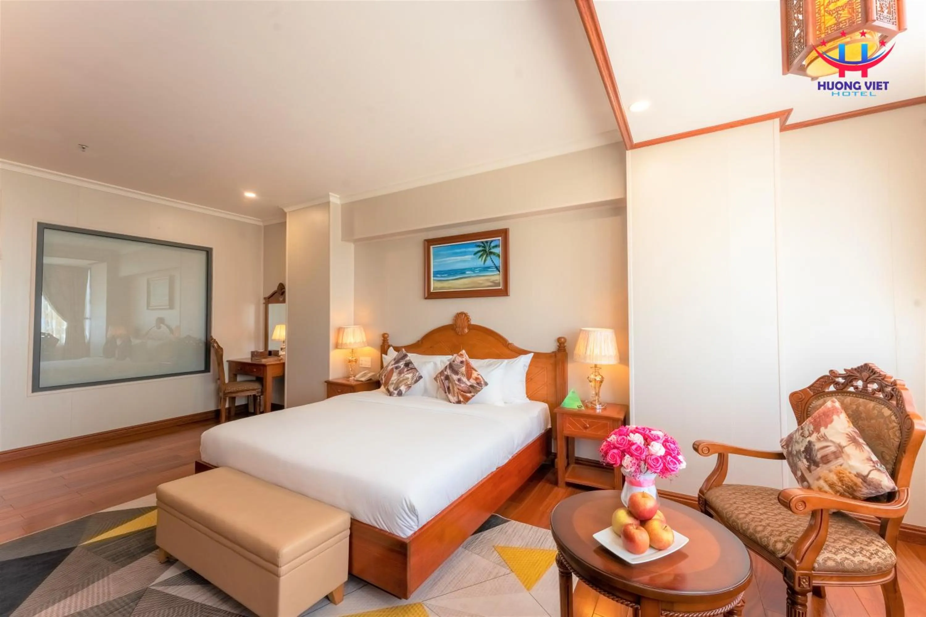 Bedroom, Bed in Huong Viet Hotel Quy Nhon - Beachfront