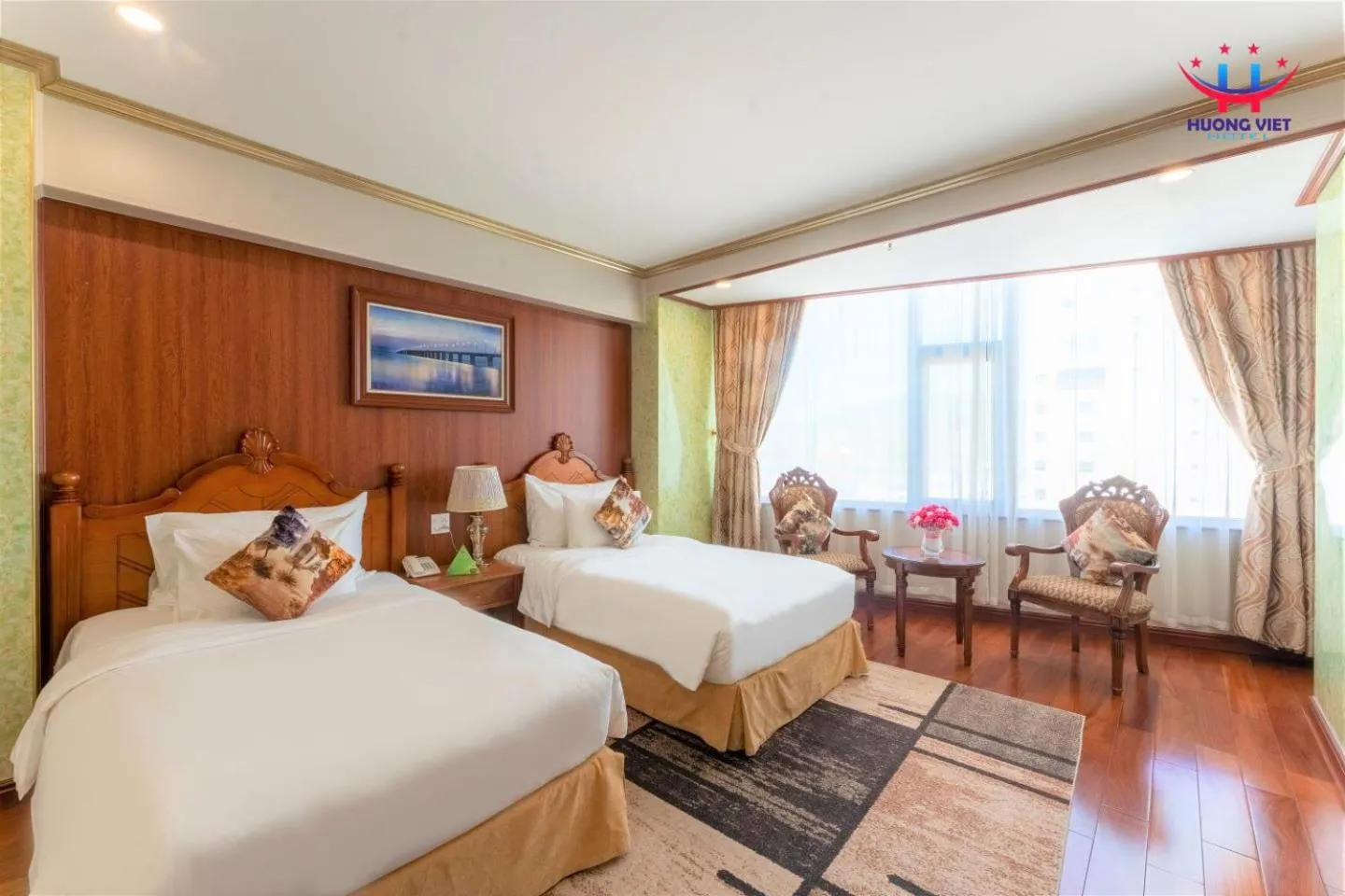 Bedroom, Bed in Huong Viet Hotel Quy Nhon - Beachfront