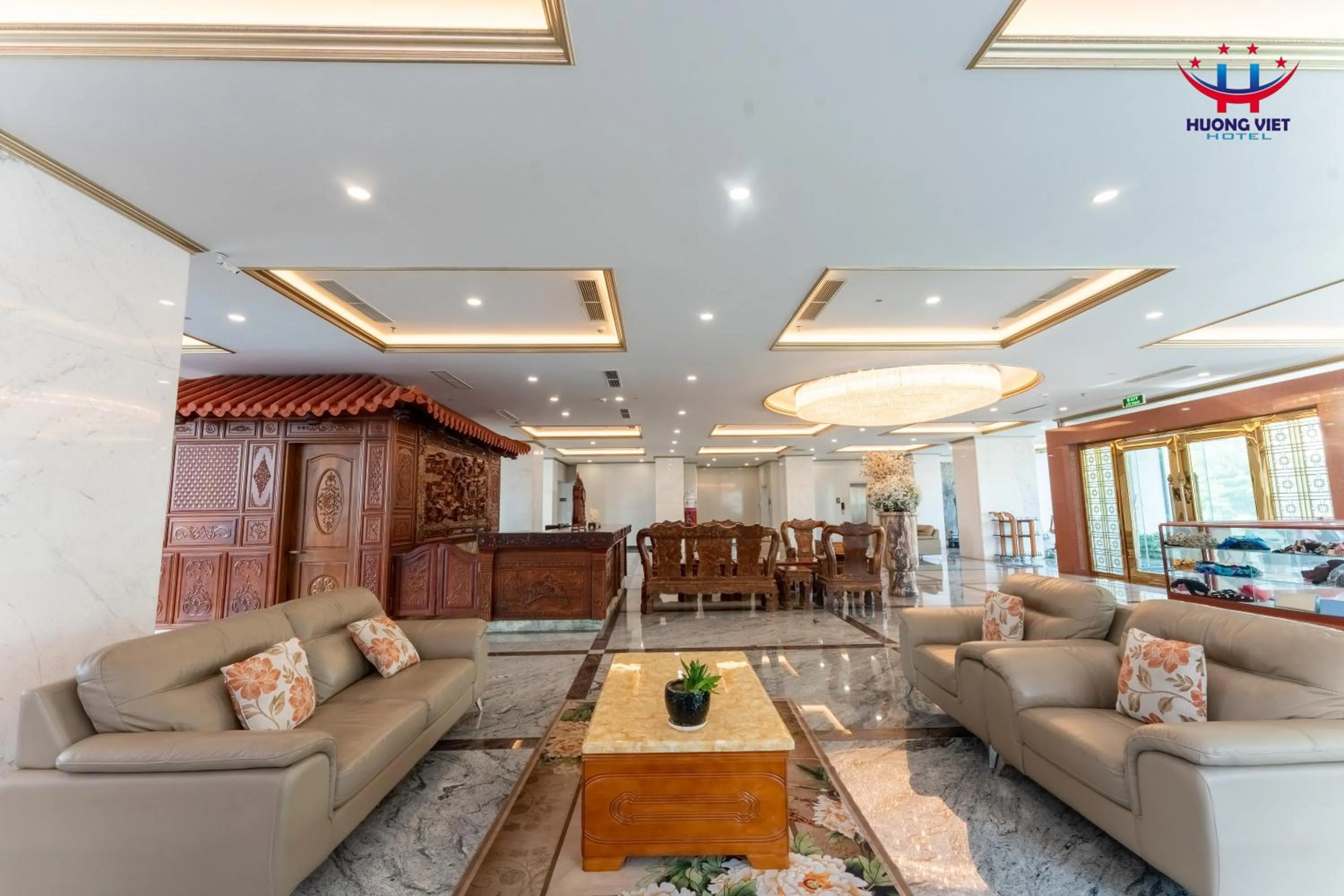 Lobby or reception in Huong Viet Hotel Quy Nhon - Beachfront