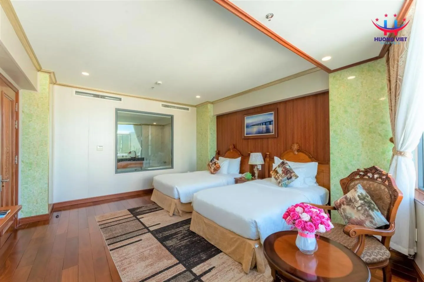 Bedroom, Bed in Huong Viet Hotel Quy Nhon - Beachfront