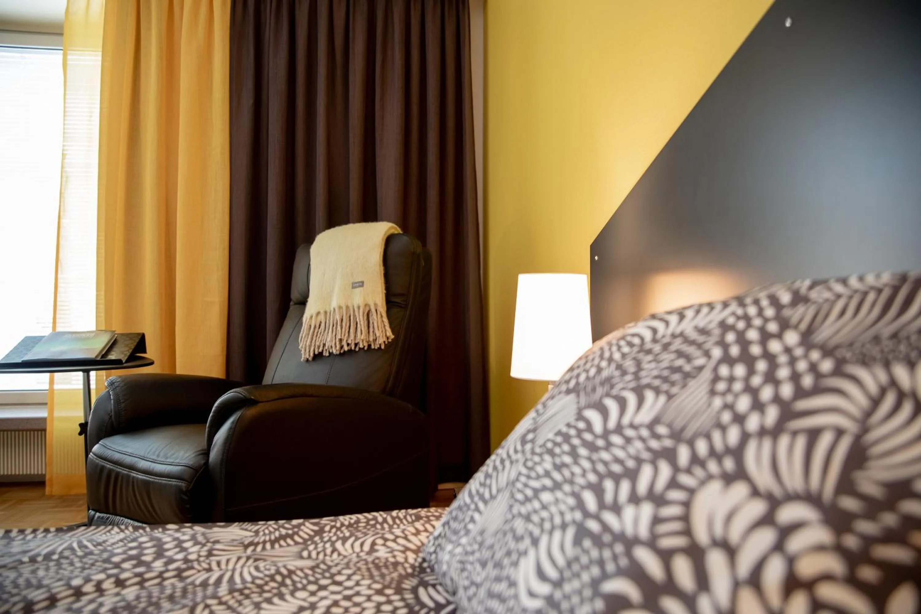 Bed in Hotel Kokkola