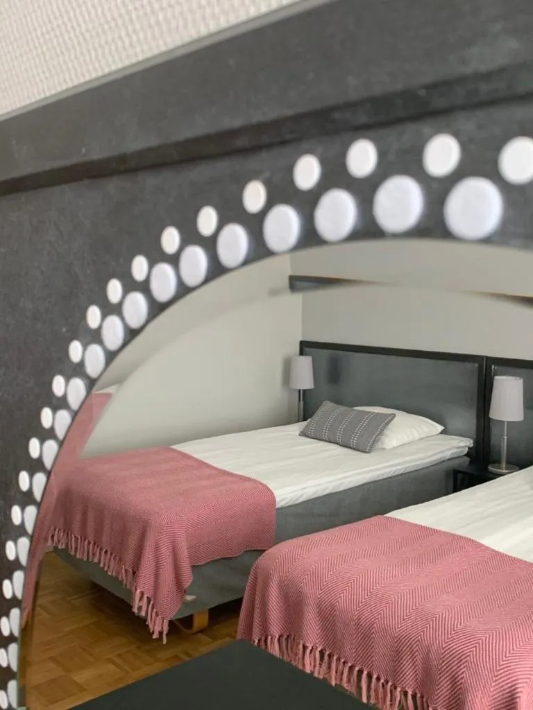 Bed in Hotel Kokkola
