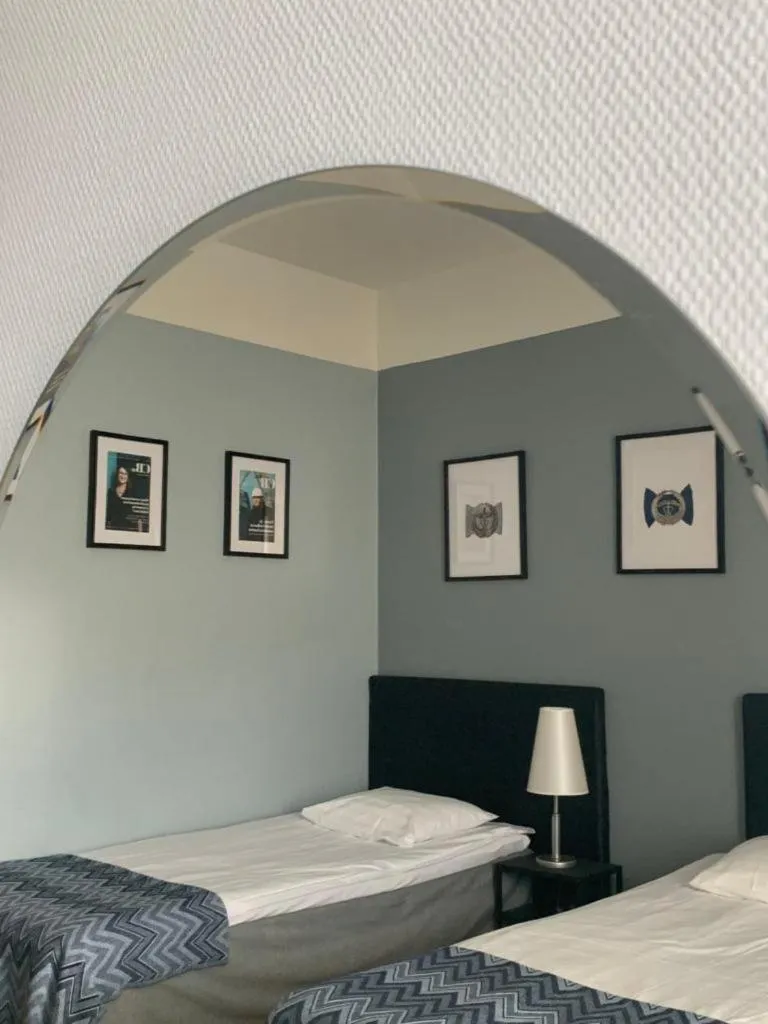 Bedroom, Bed in Hotel Kokkola