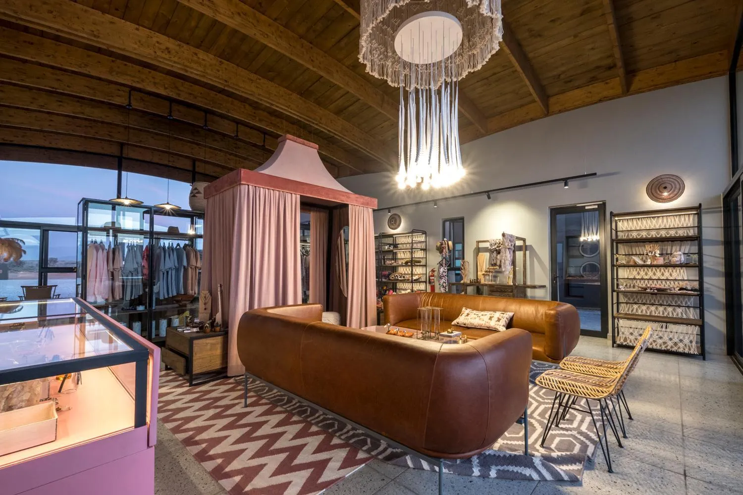 Lobby or reception in The Desert Grace