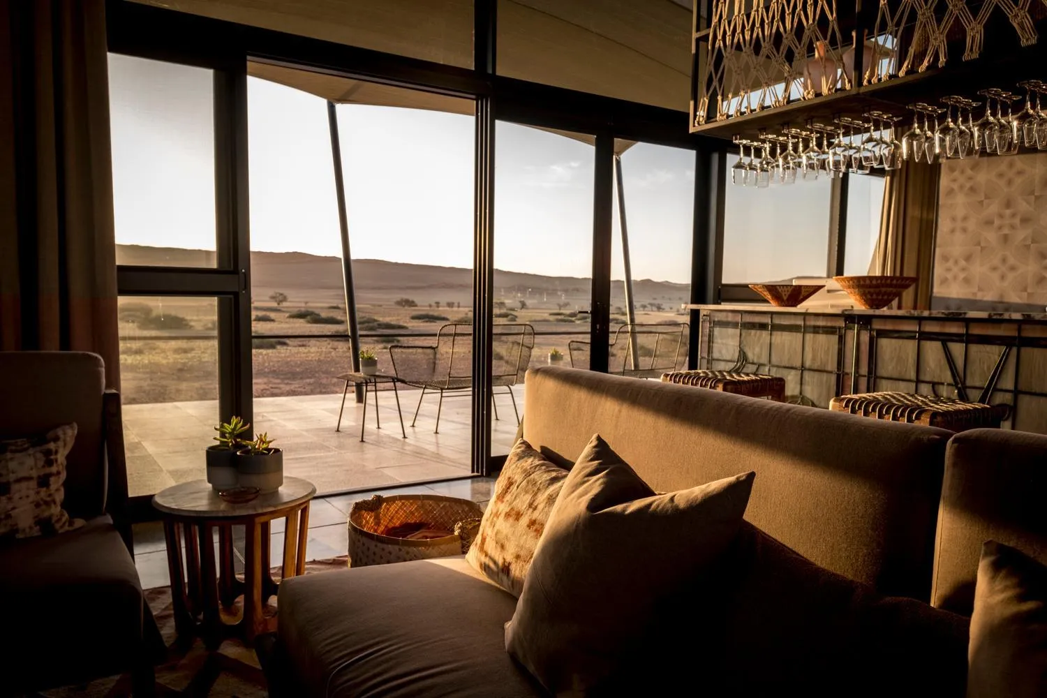 Patio in The Desert Grace