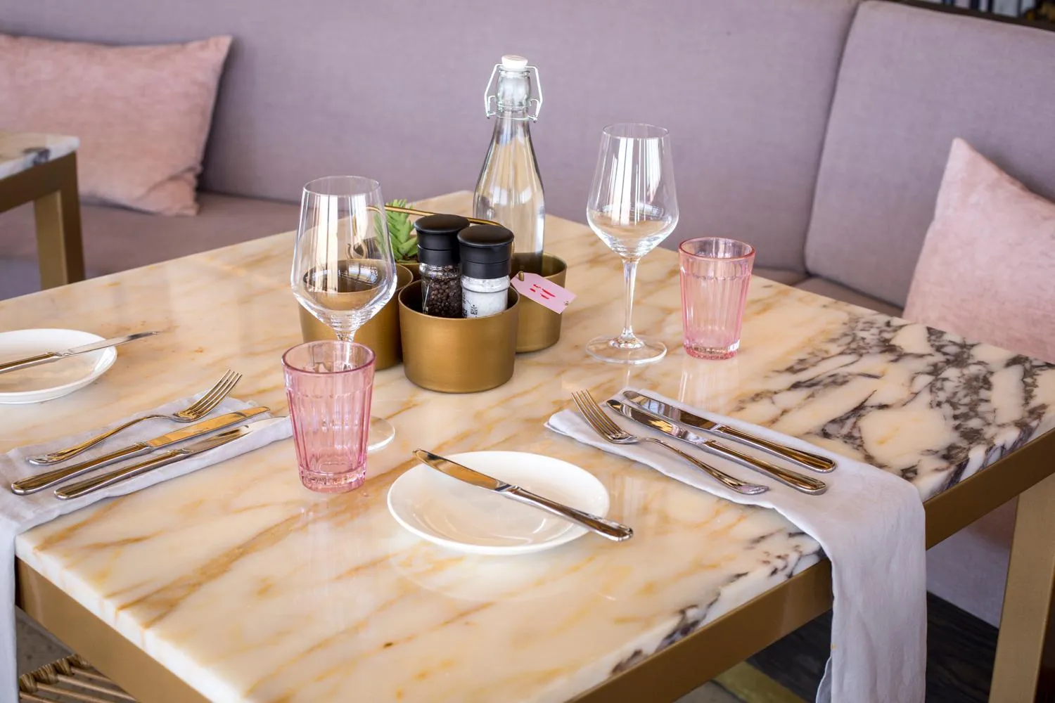 Dining area in The Desert Grace