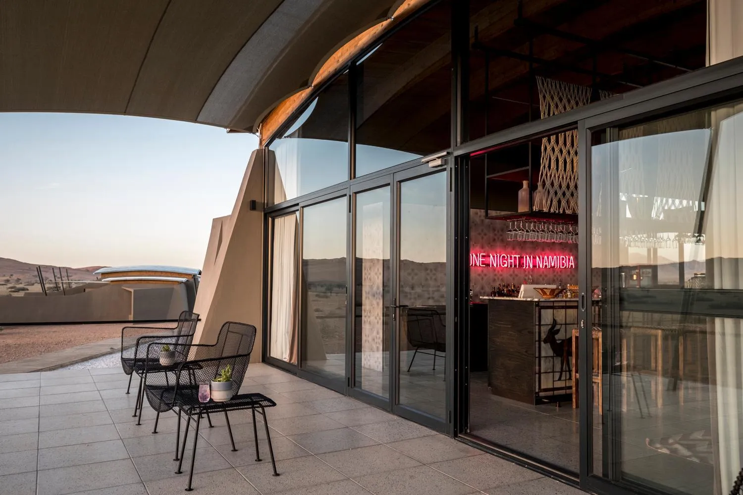 Patio in The Desert Grace