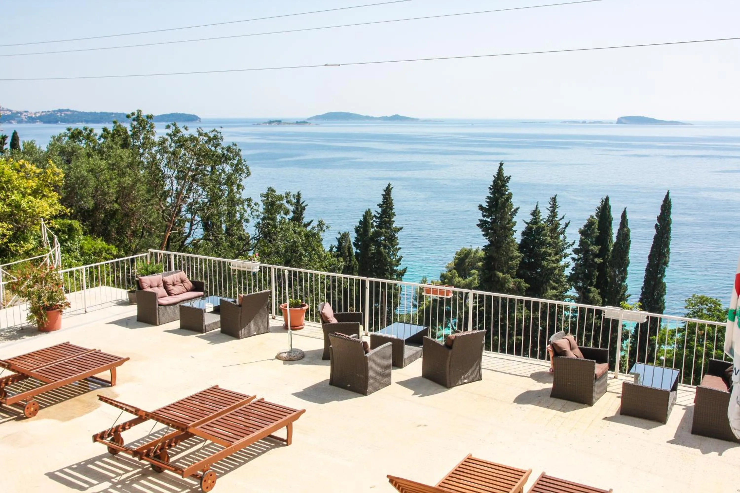 Sea view in Apartments Katica