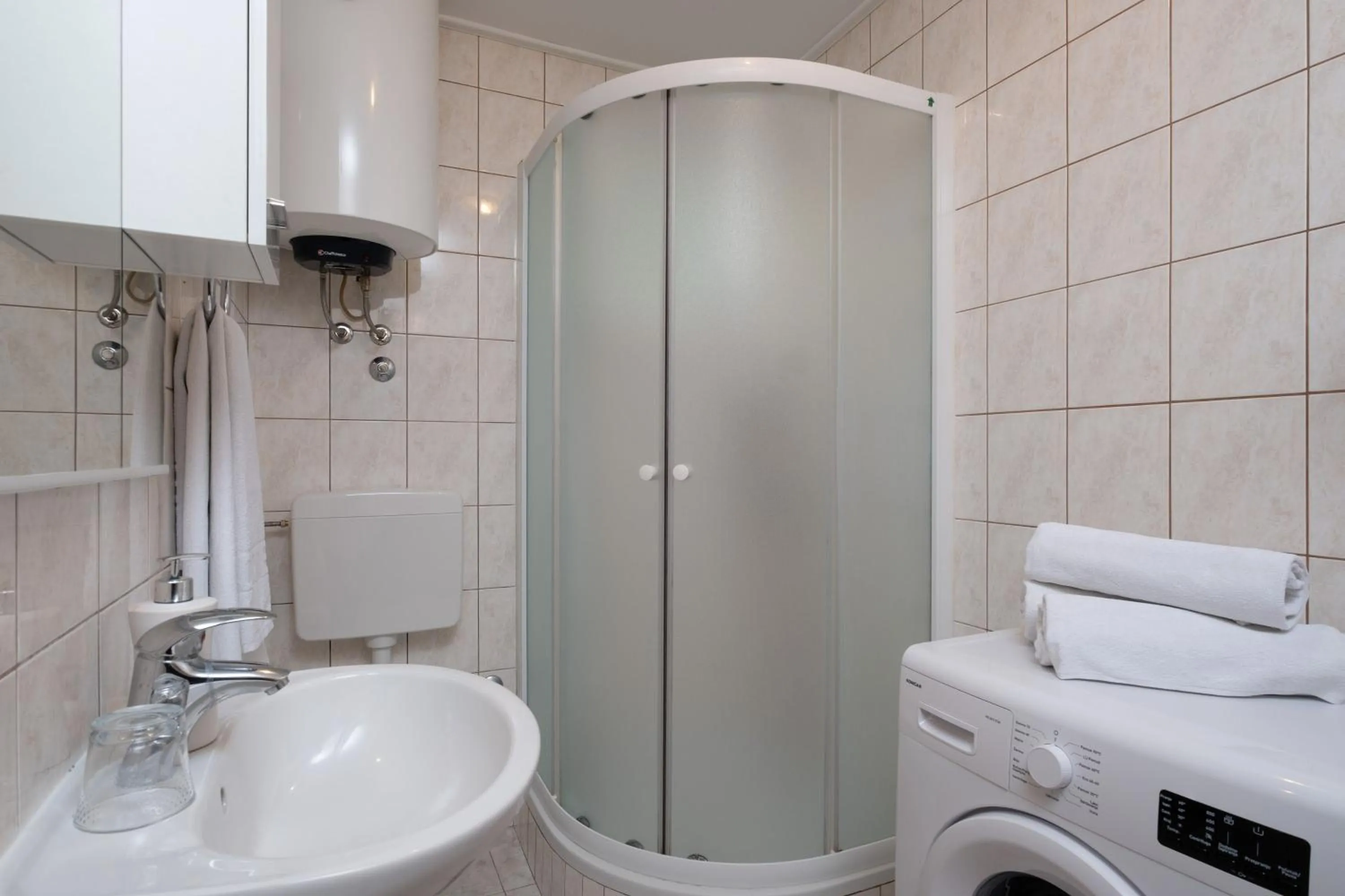 Bathroom in Apartments Katica