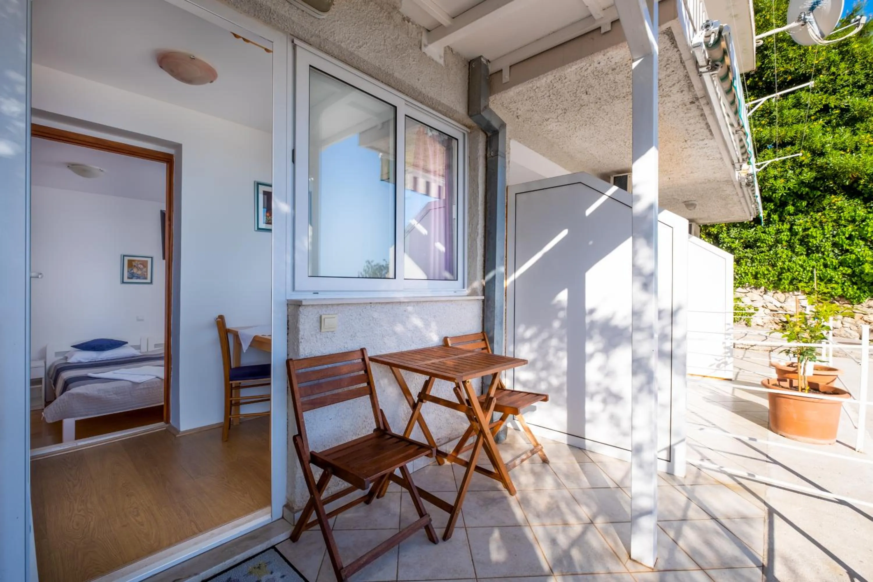 Balcony/Terrace in Apartments Katica