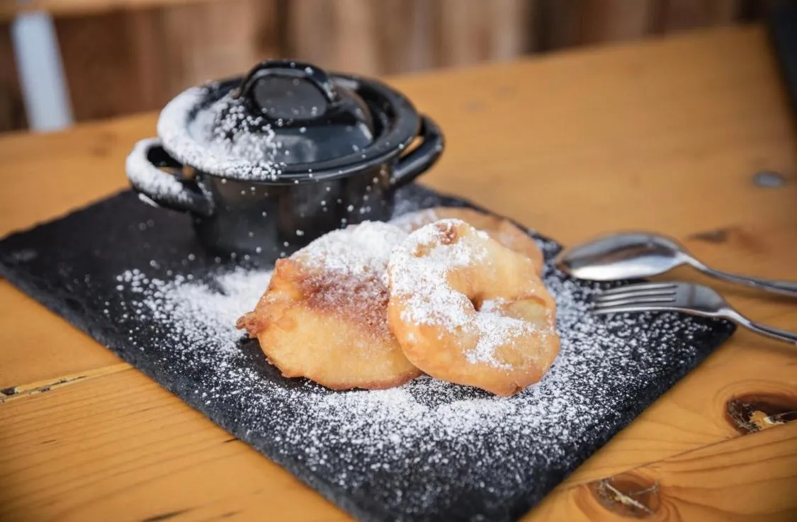 Food close-up in Simal Alm